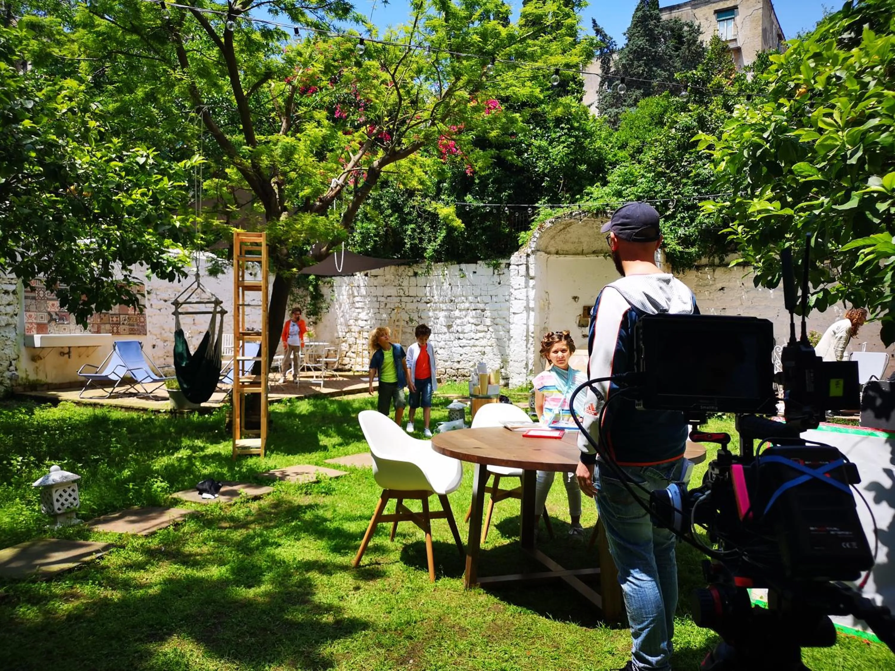 Garden in The Foria House by House In Naples