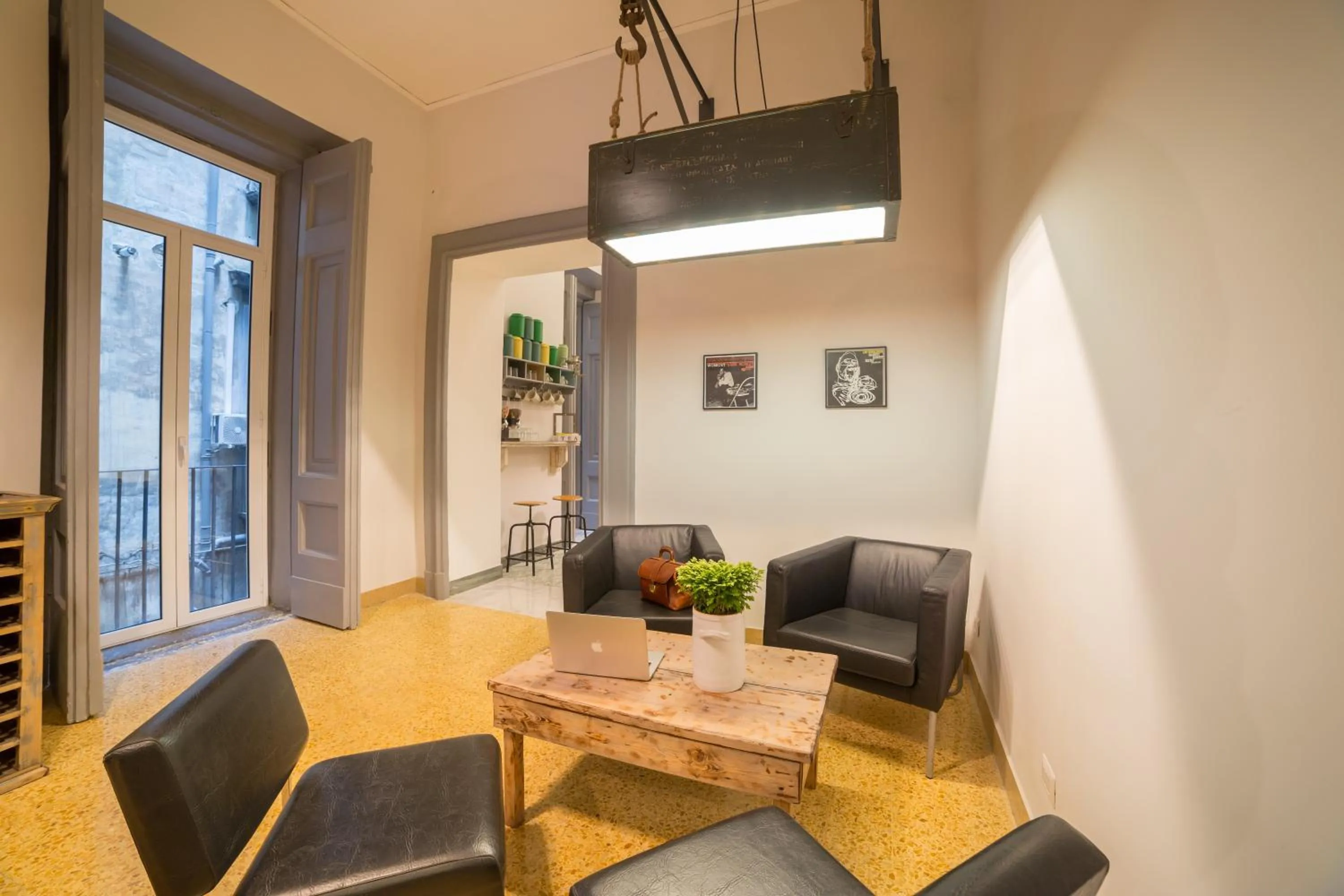 Living room in The Foria House by House In Naples