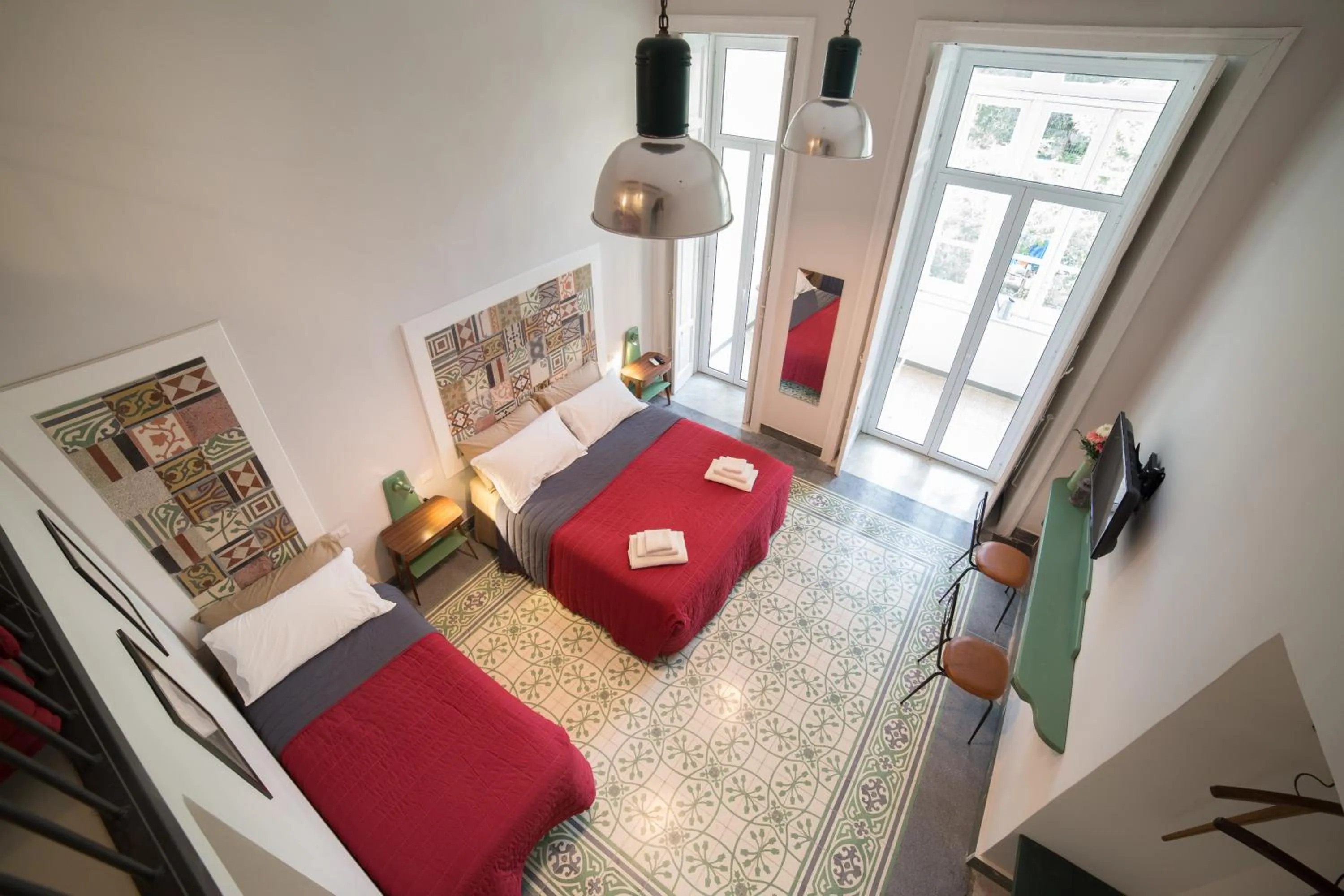 Day, Bed in The Foria House by House In Naples