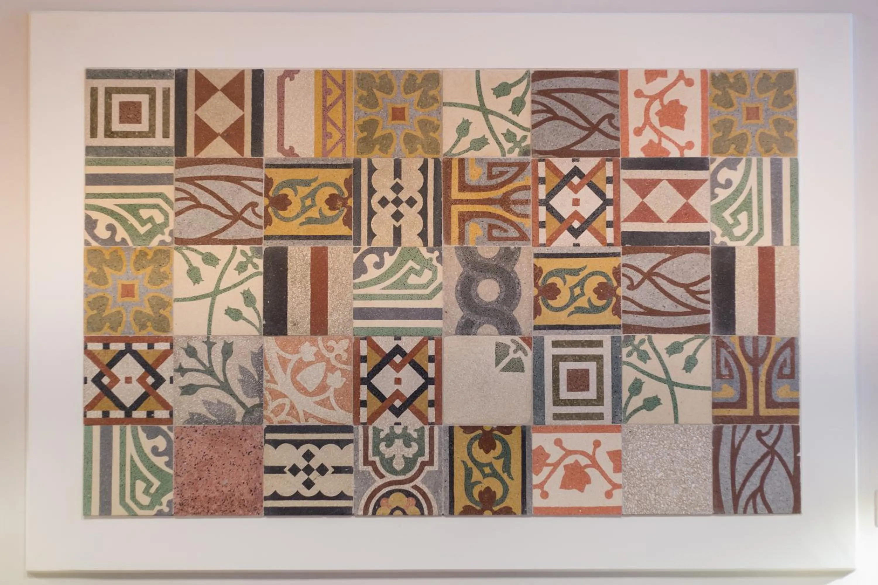 Decorative detail in The Foria House by House In Naples