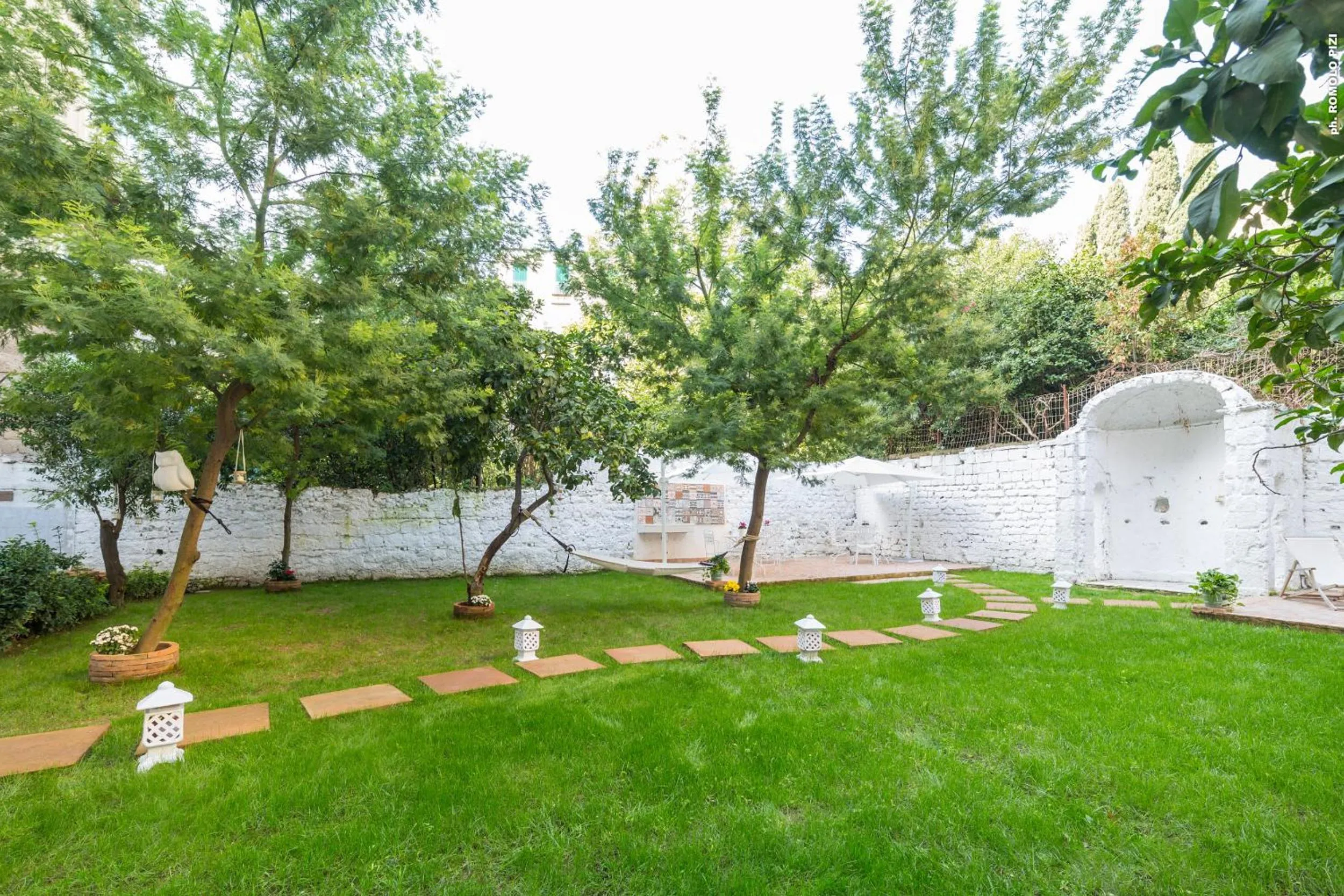 Garden in The Foria House by House In Naples