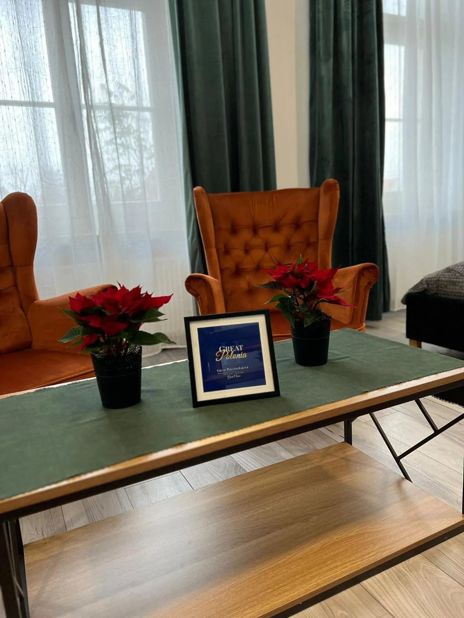 Seating area in Great Polonia Wrocław Tumski