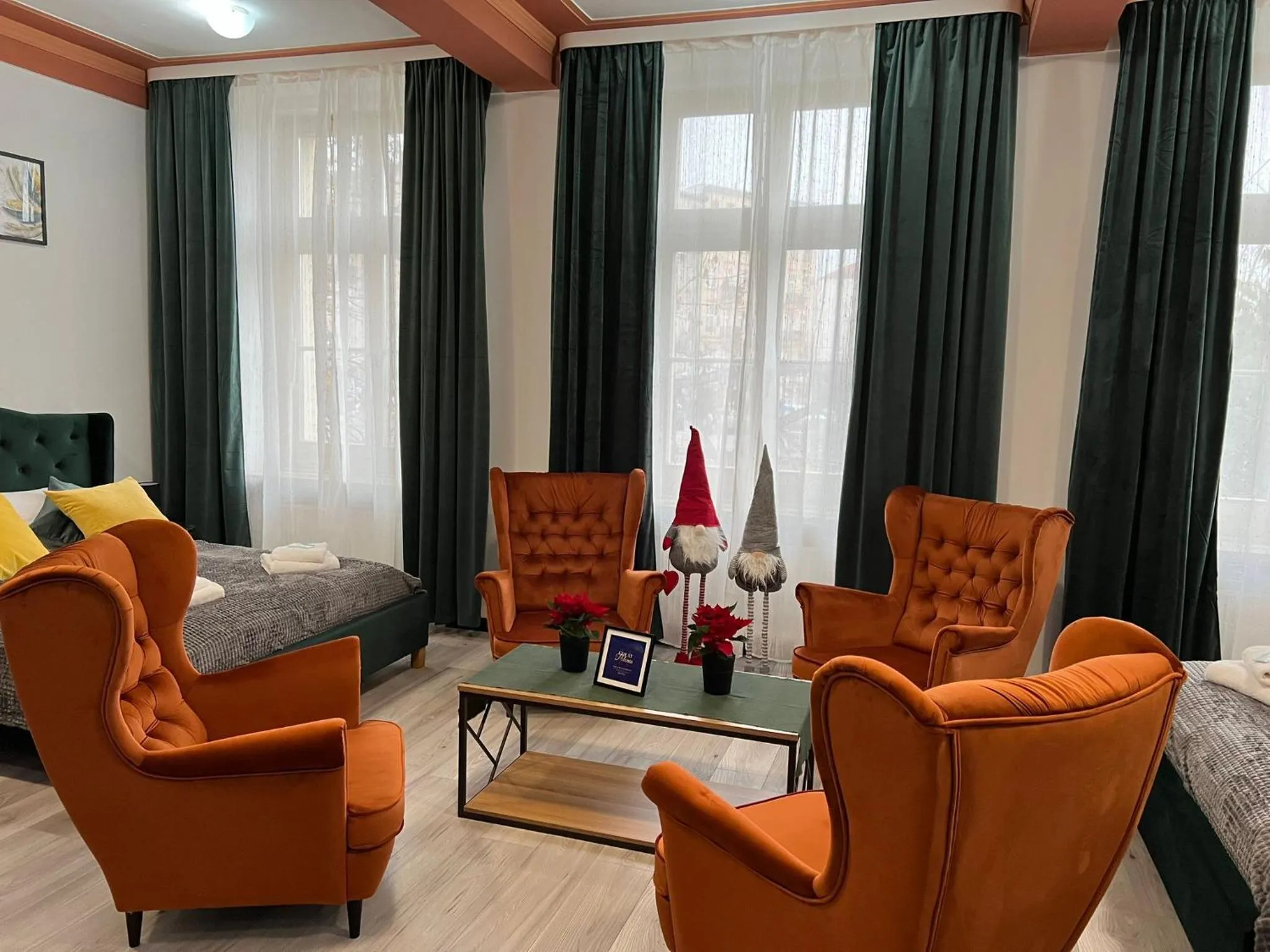 Seating area in Great Polonia Wrocław Tumski