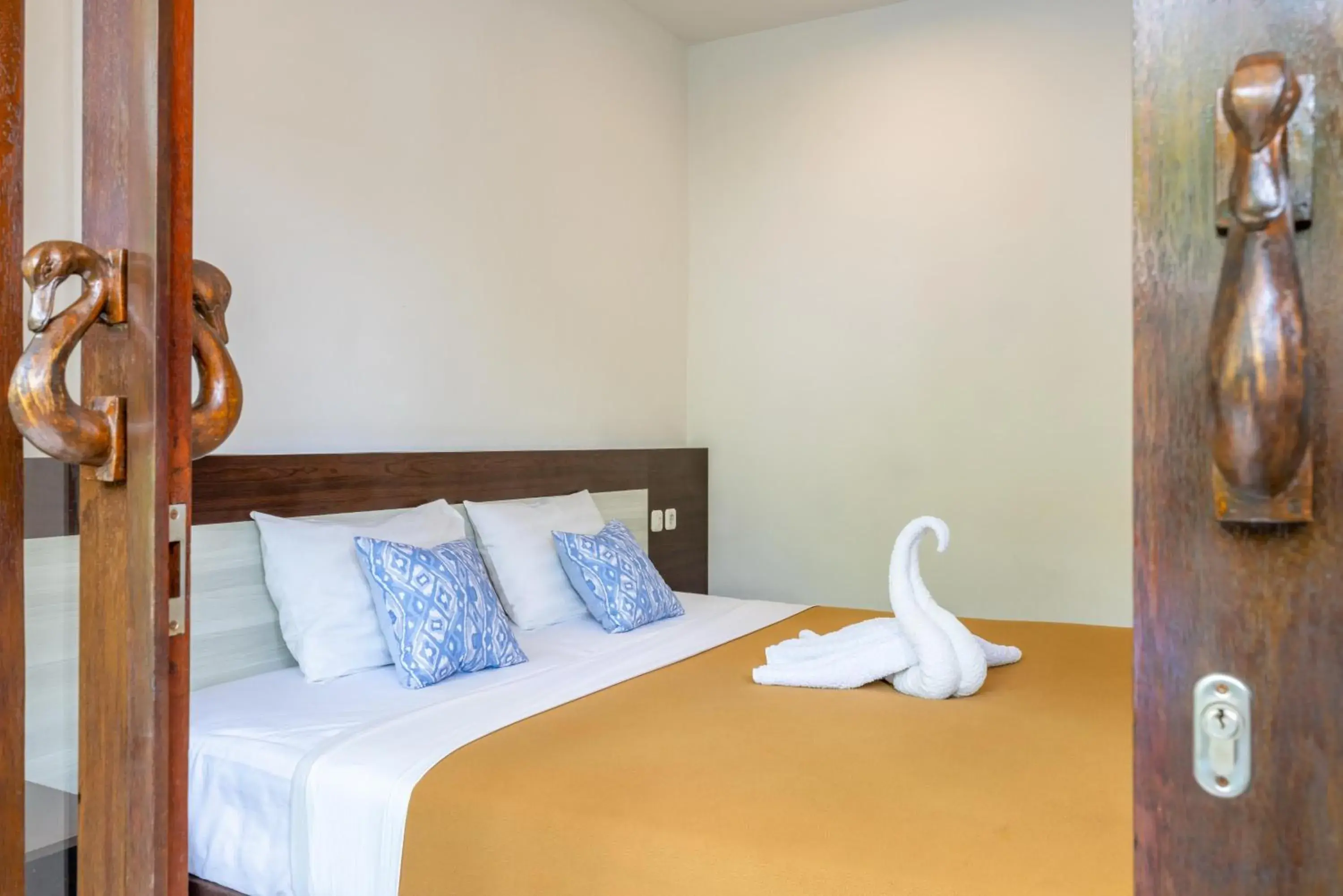 Bed in Dewi Villa Padangbai Hotel Bed in Dewi Villa Padangbai Hotel