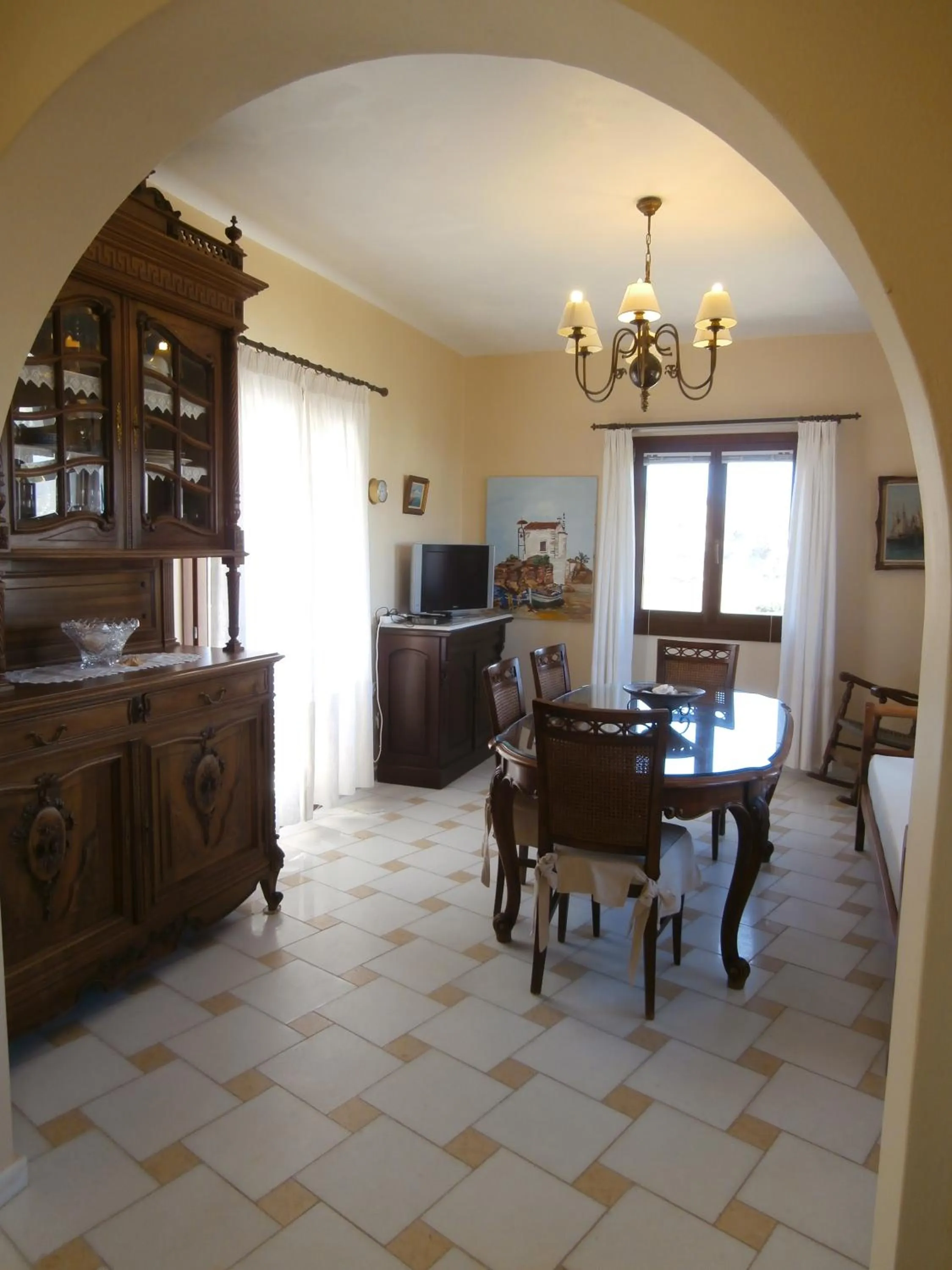 Living room in Kedros Villas