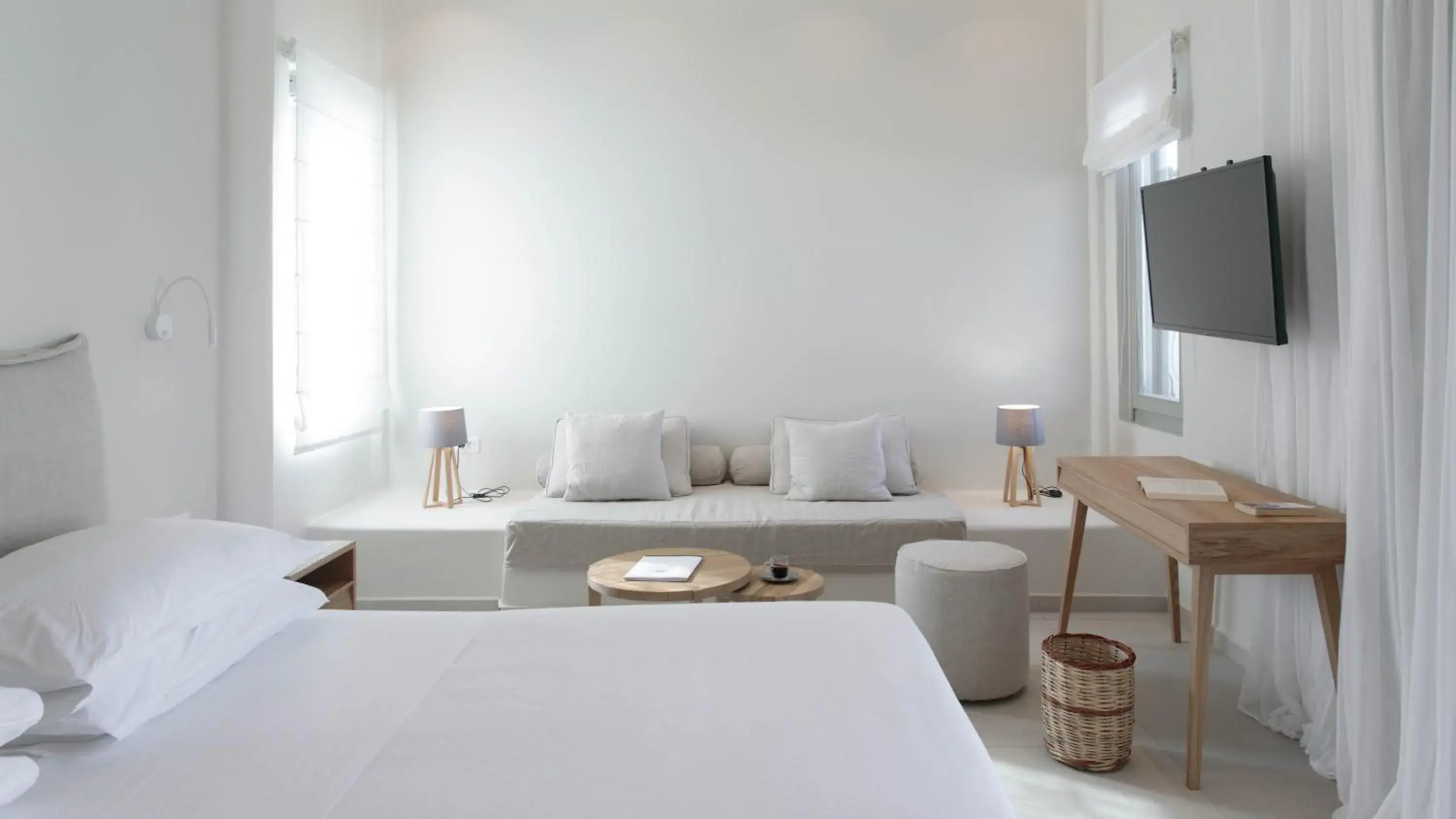 Bed in Kedros Villas Bed in Kedros Villas