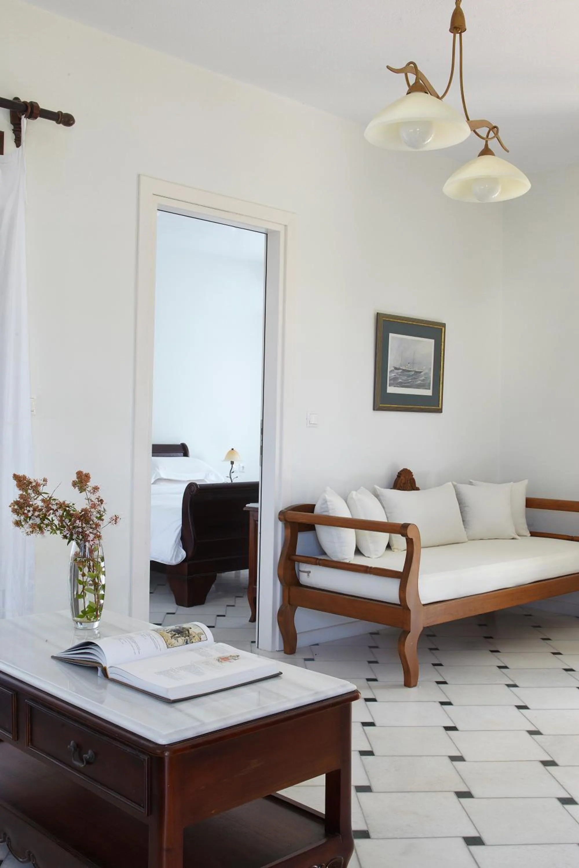 Living room in Kedros Villas