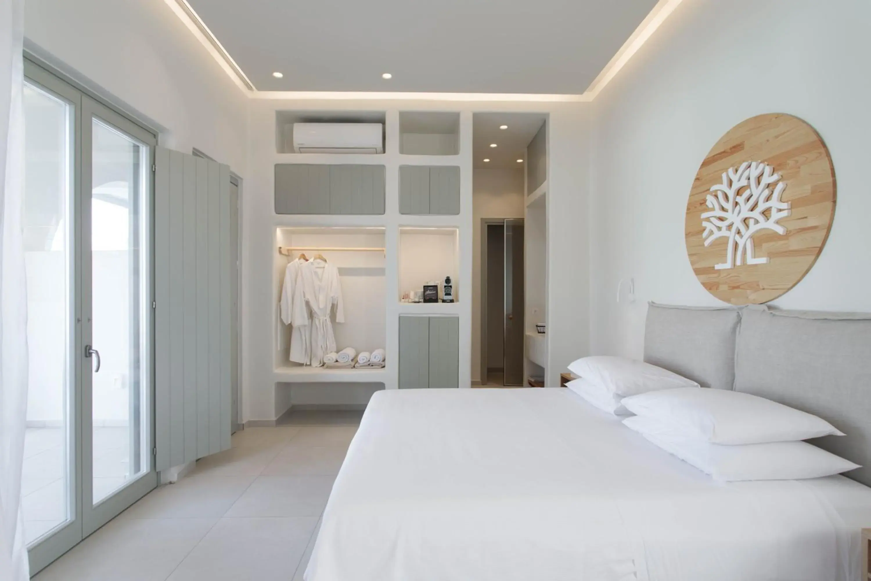 Shower, Bed in Kedros Villas Shower, Bed in Kedros Villas