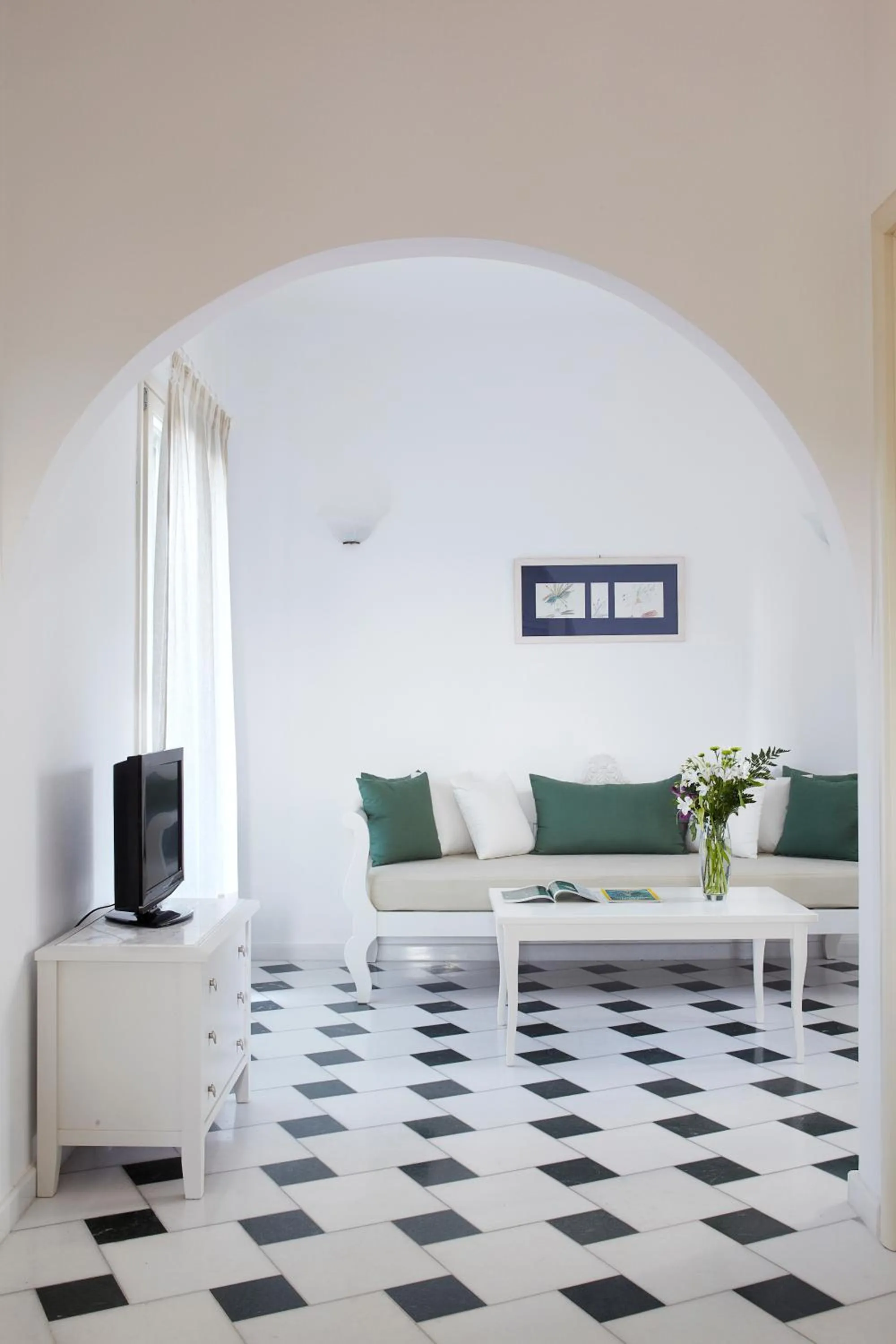 Living room in Kedros Villas