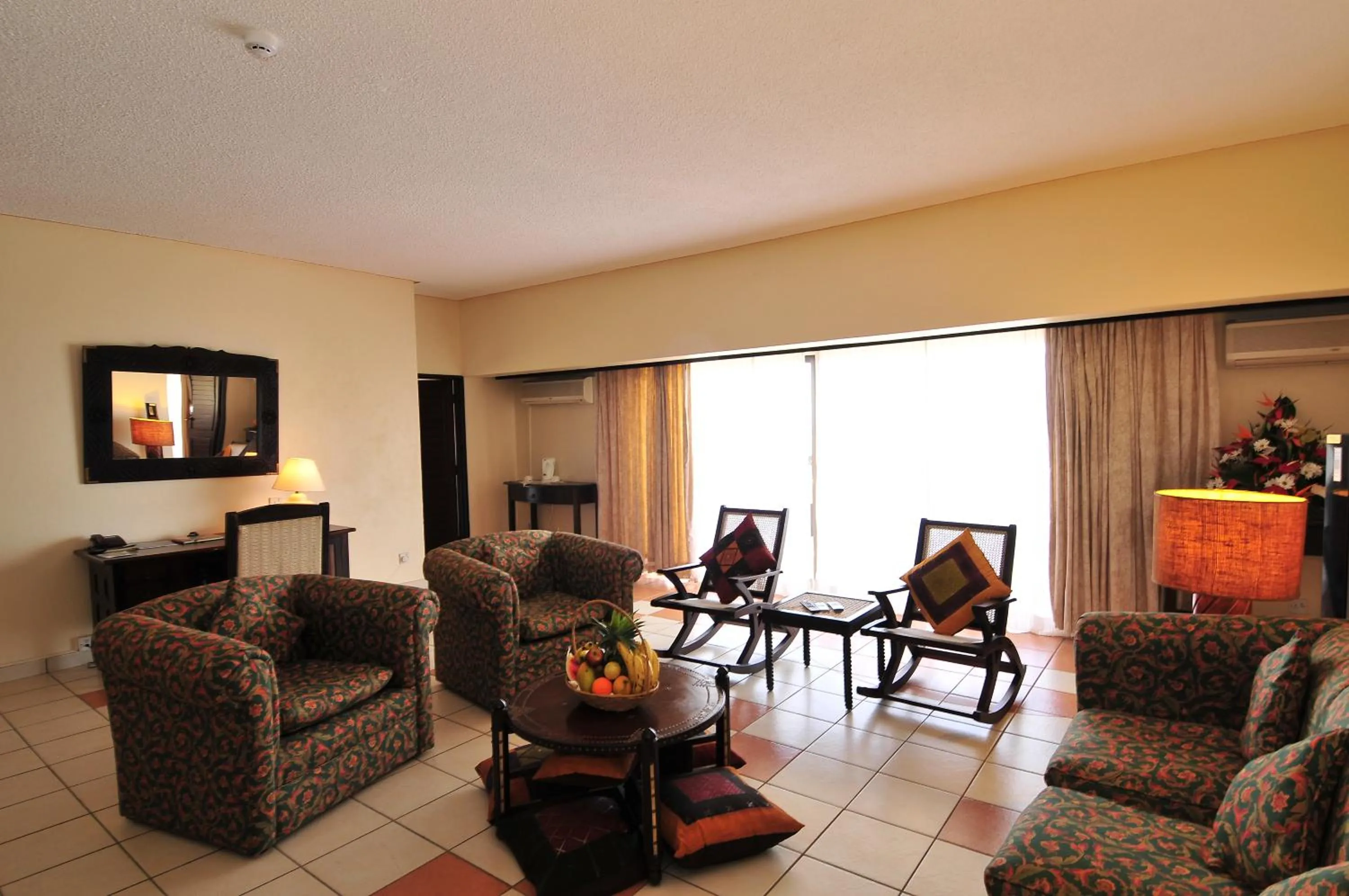 Living room in Mombasa Continental Resort