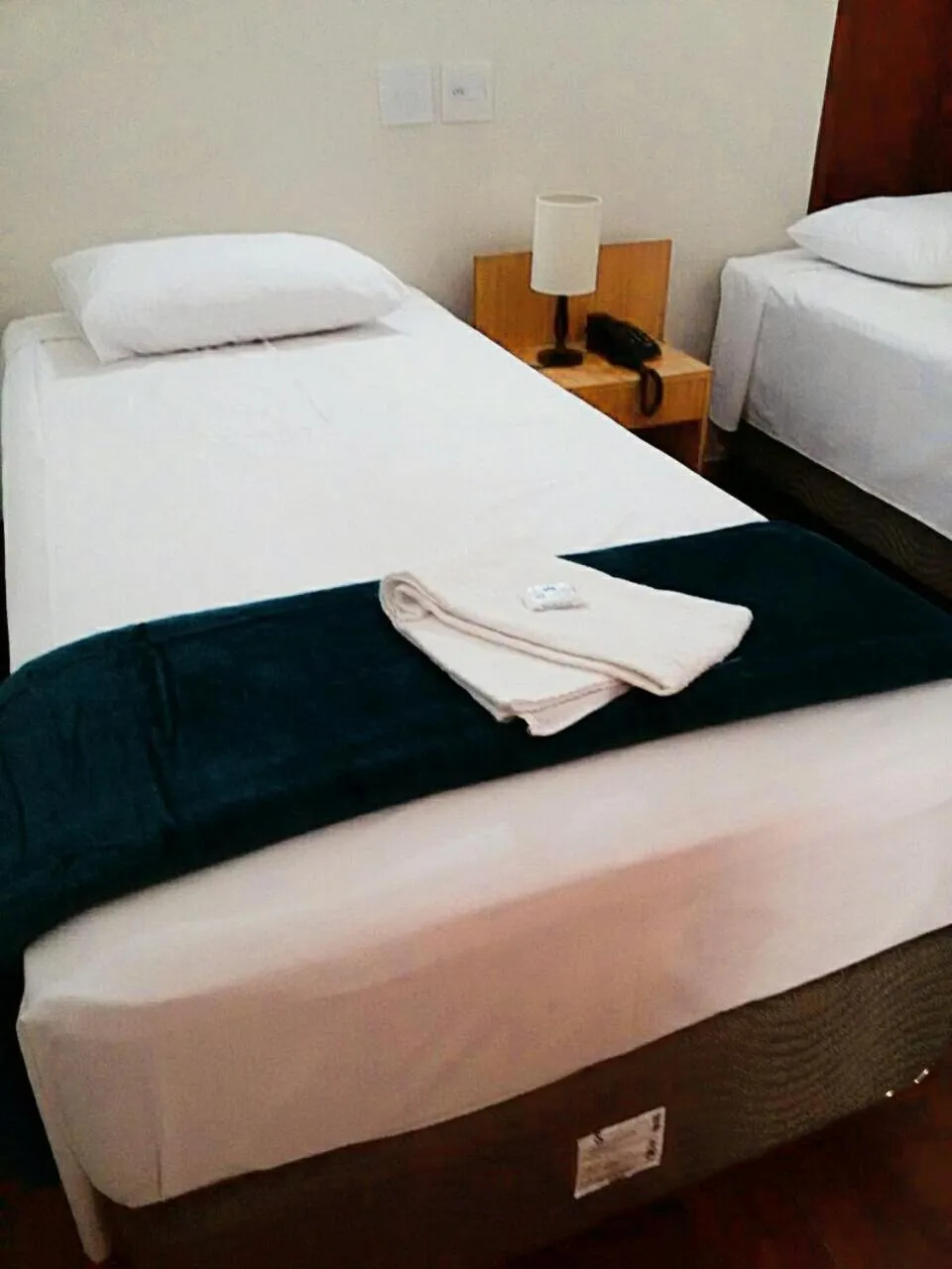 Bed in Aurora Hotel