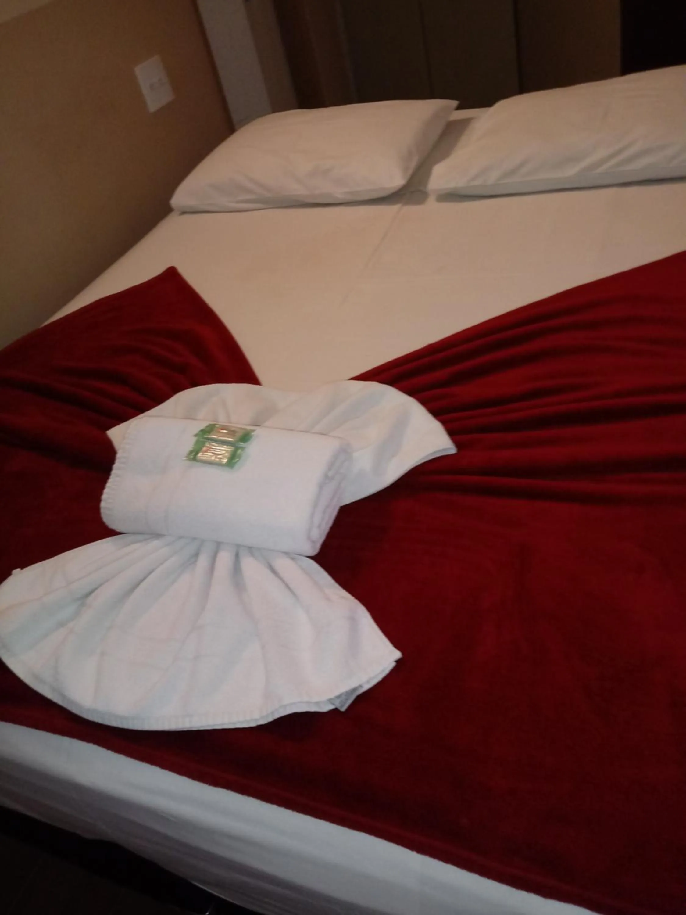 Bed in Aurora Hotel