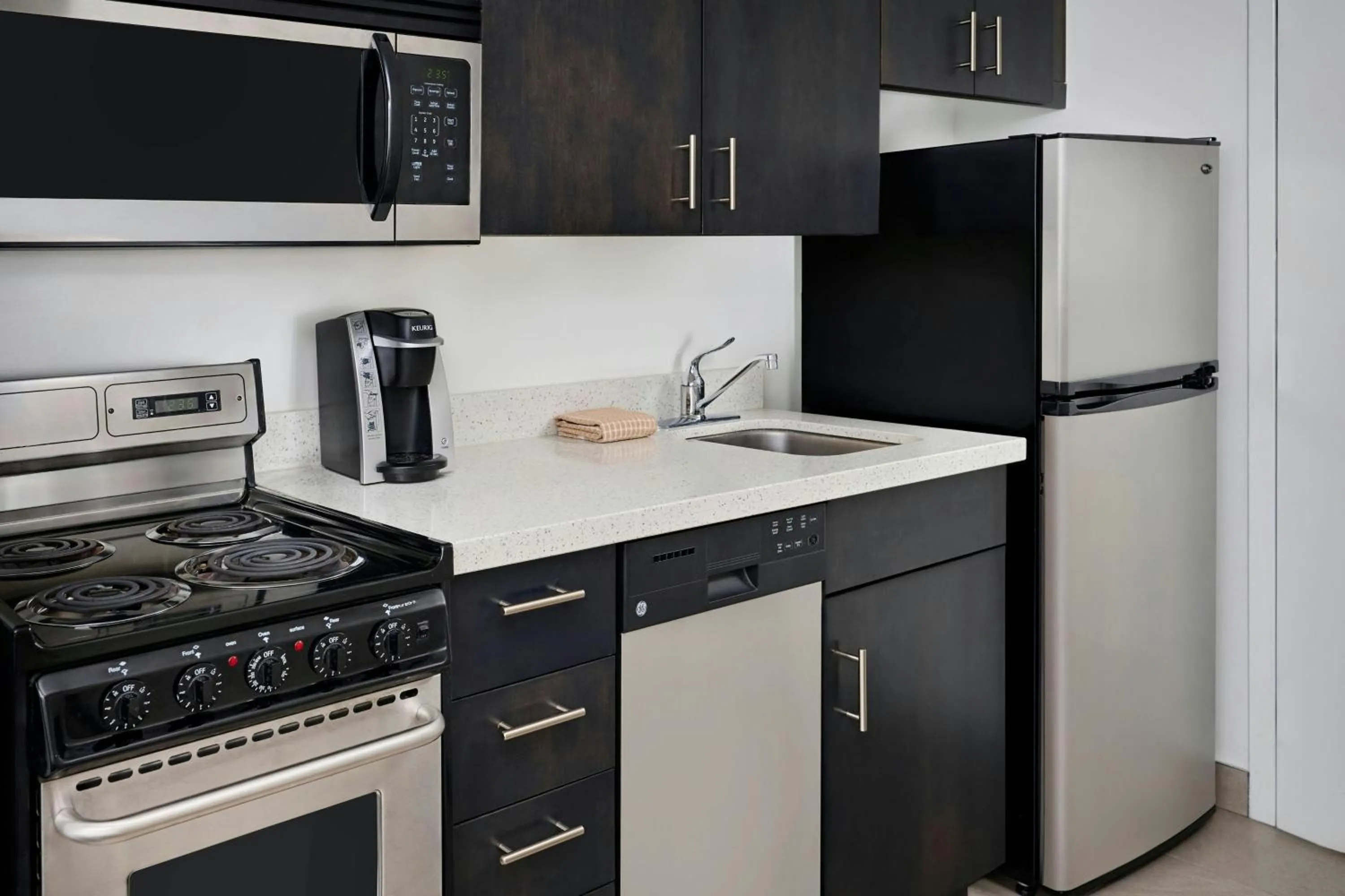 Bedroom in TownePlace Suites by Marriott Ottawa Kanata