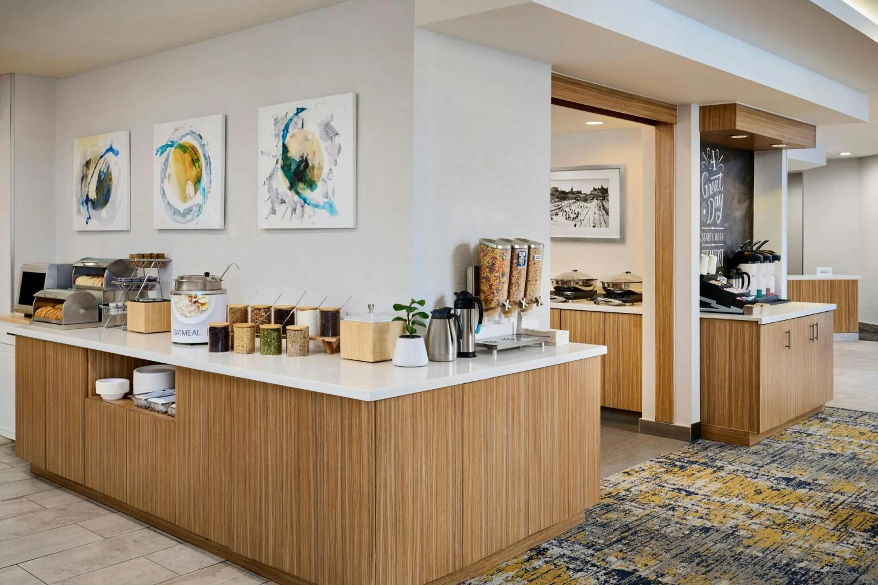 Breakfast in TownePlace Suites by Marriott Ottawa Kanata