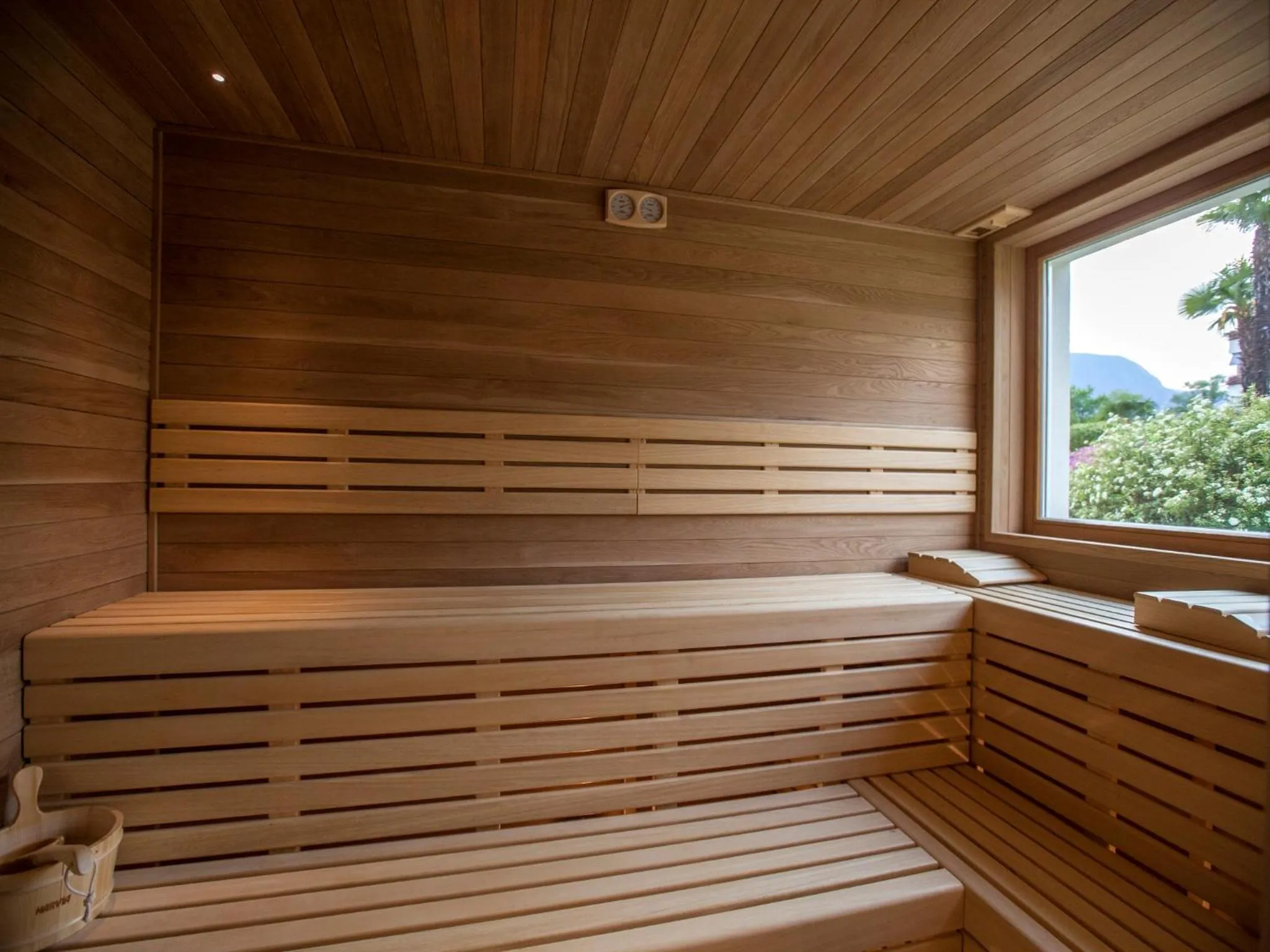 Sauna in Villa Favorita - Parkhotel Delta