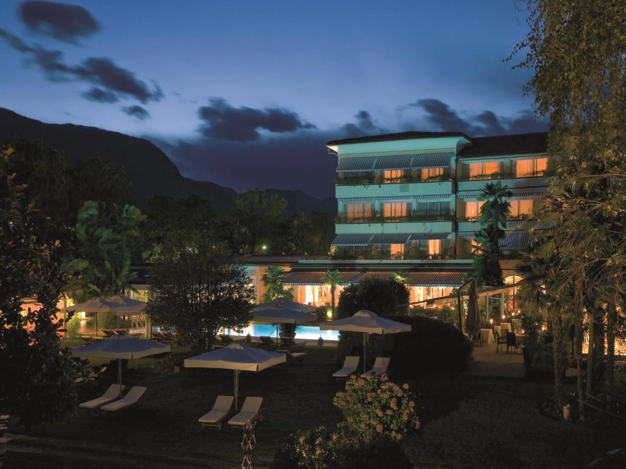 Pool view in Villa Favorita - Parkhotel Delta