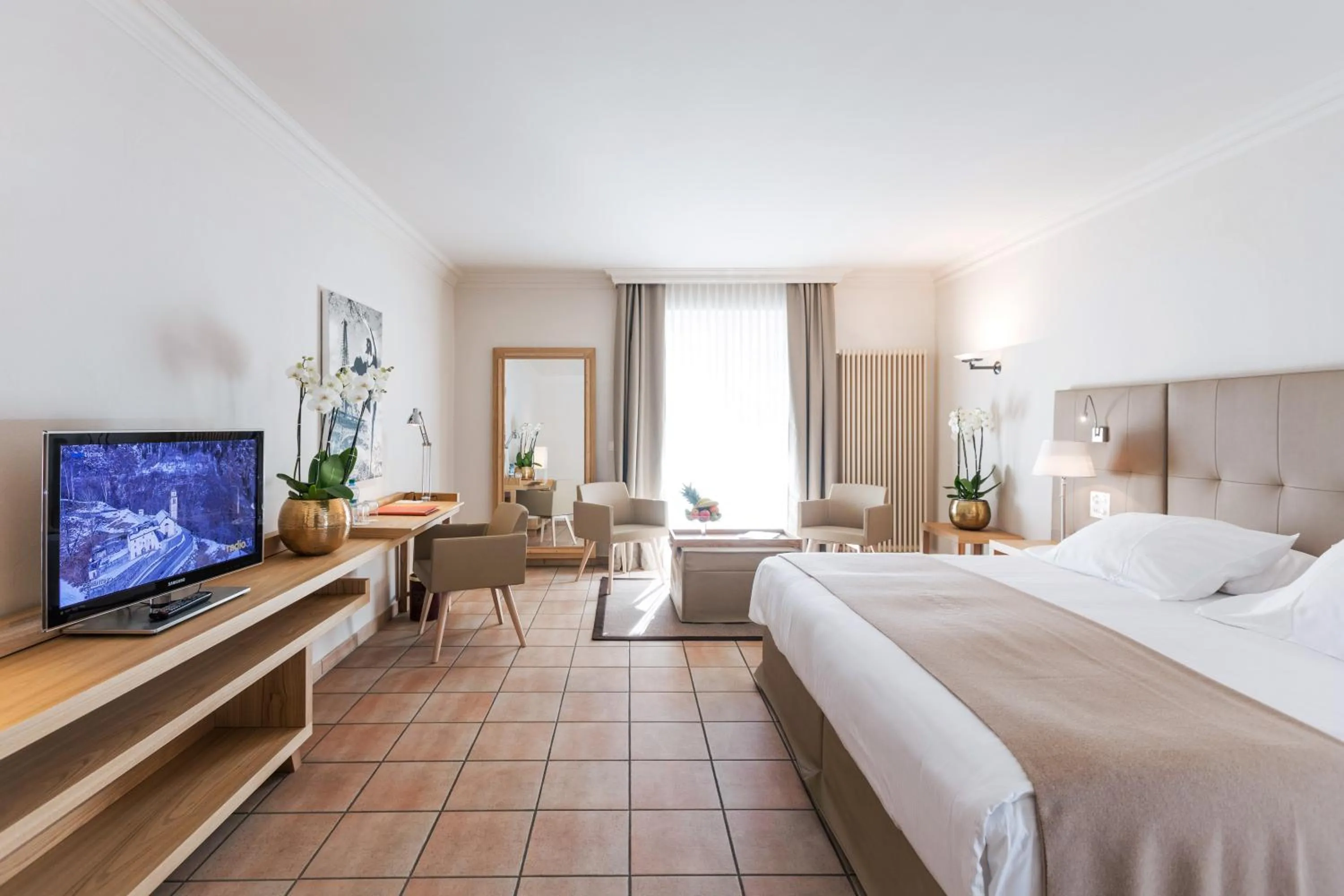 Bedroom, Bed in Villa Favorita - Parkhotel Delta