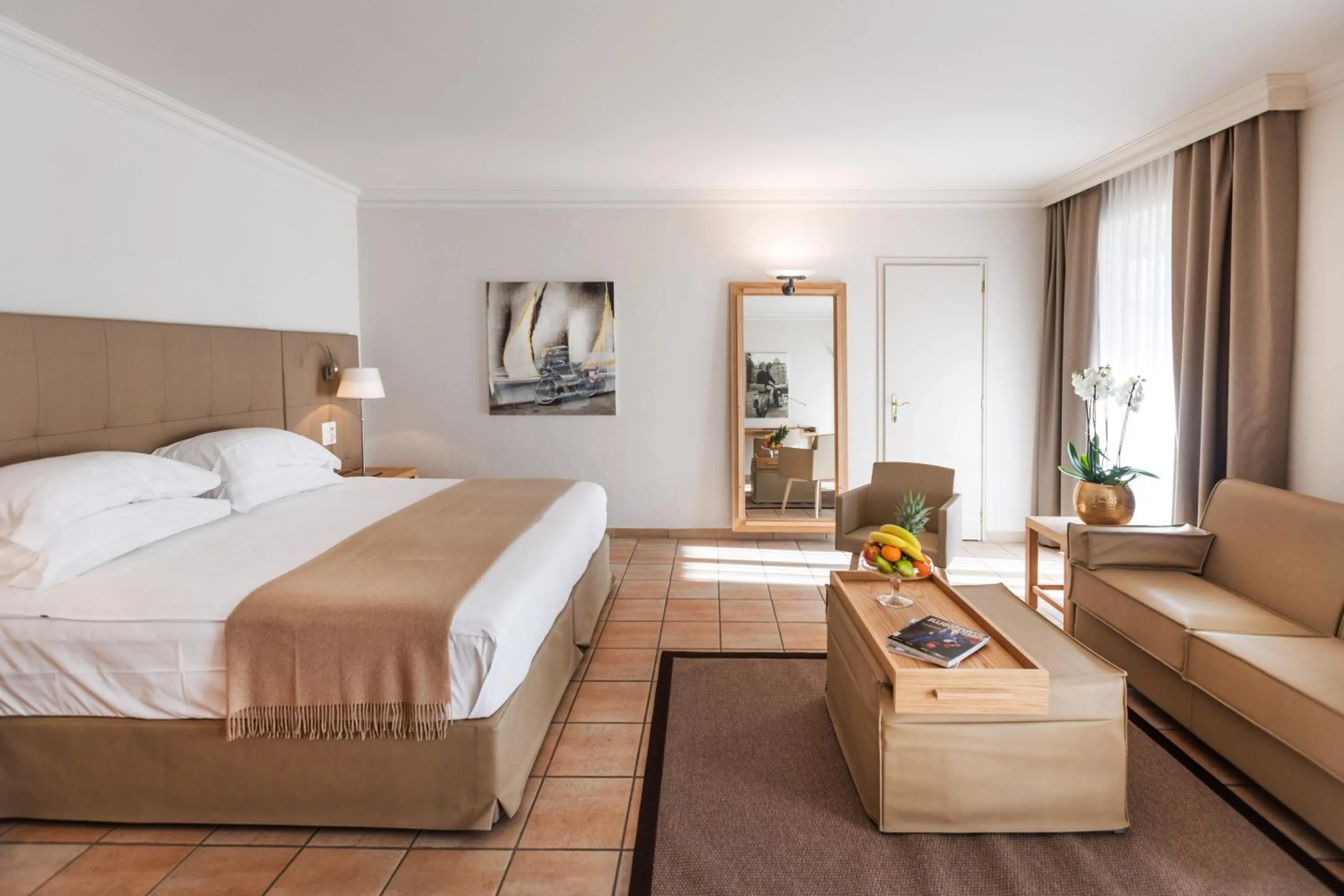 Bedroom, Bed in Villa Favorita - Parkhotel Delta