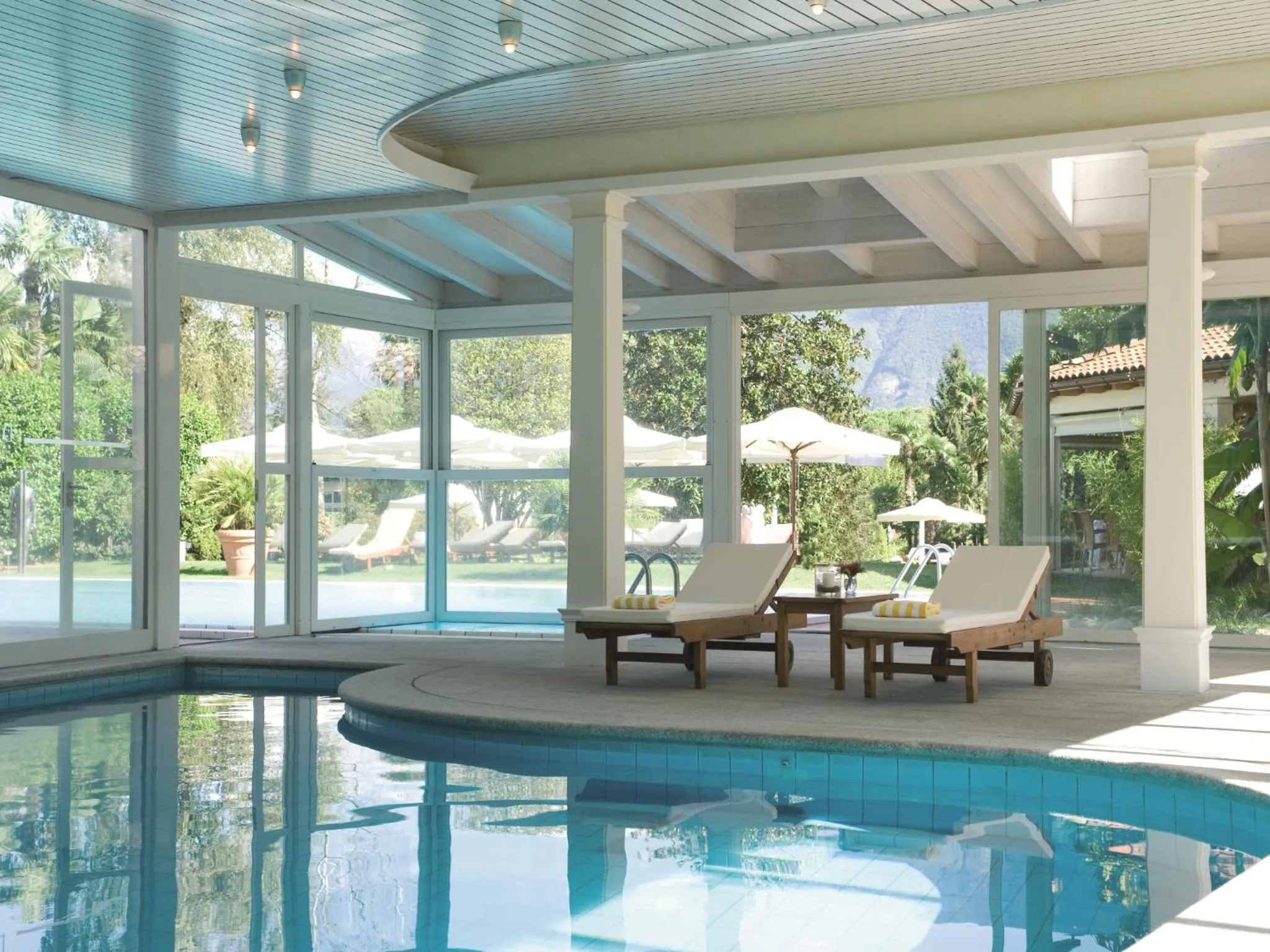 Swimming pool in Villa Favorita - Parkhotel Delta