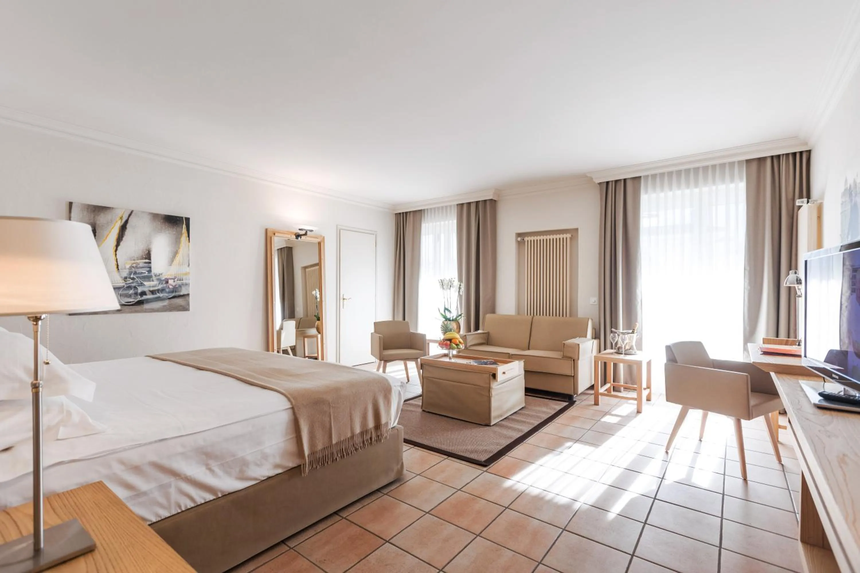 Bedroom, Bed in Villa Favorita - Parkhotel Delta