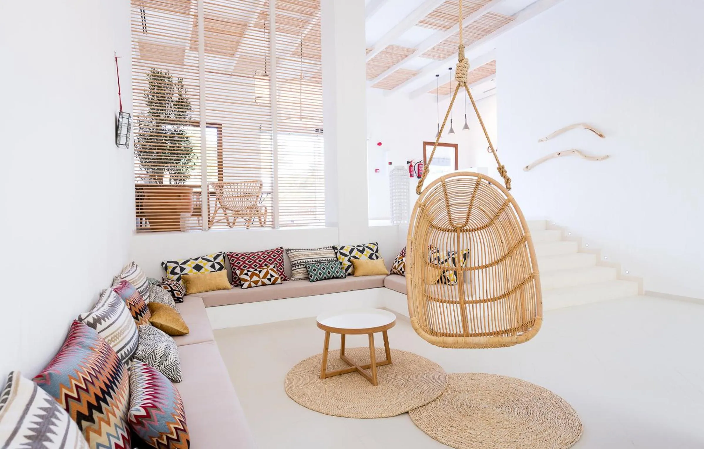 Lobby or reception in Gatzara Suites Santa Gertrudis