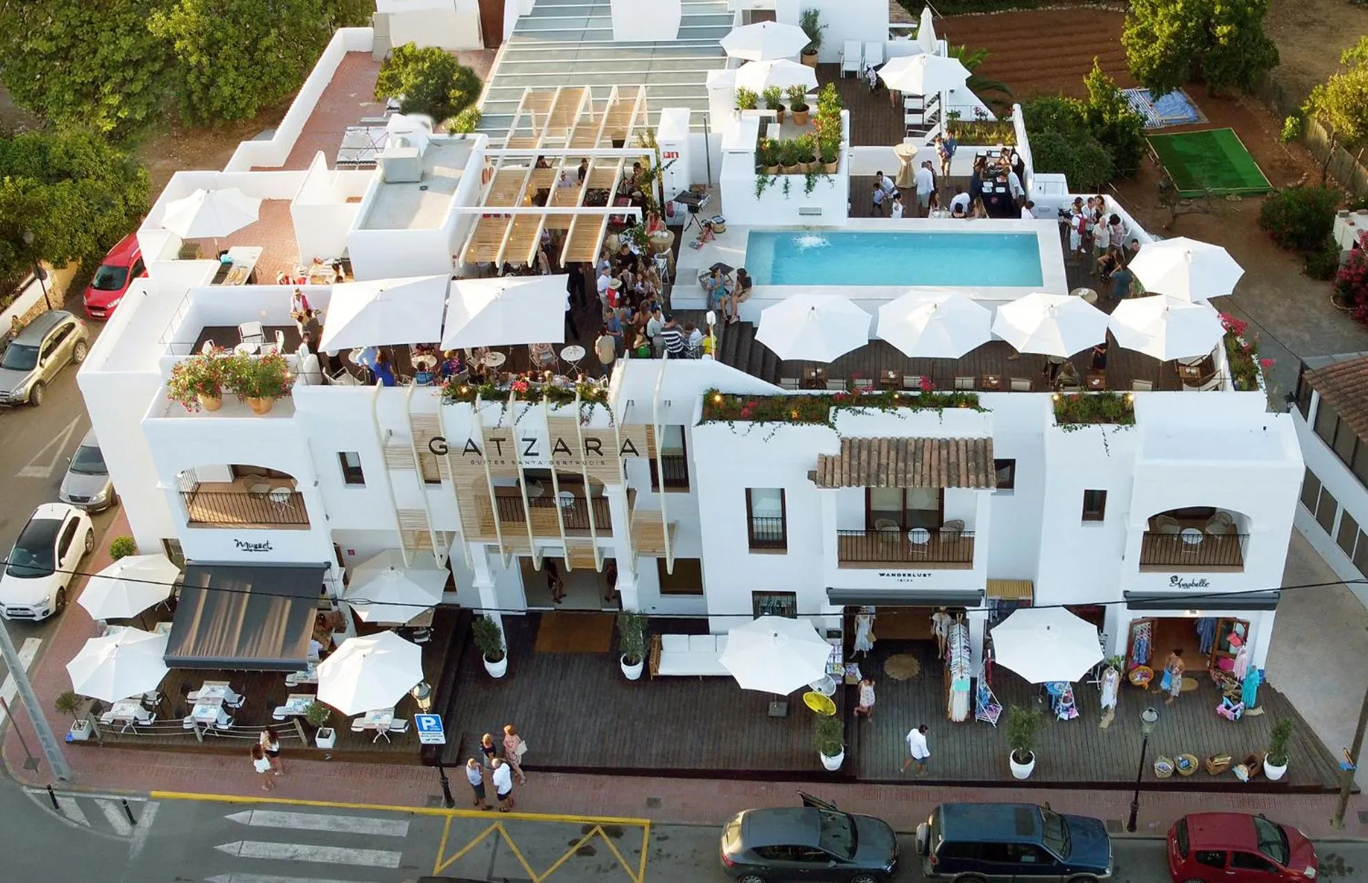 Facade/entrance in Gatzara Suites Santa Gertrudis