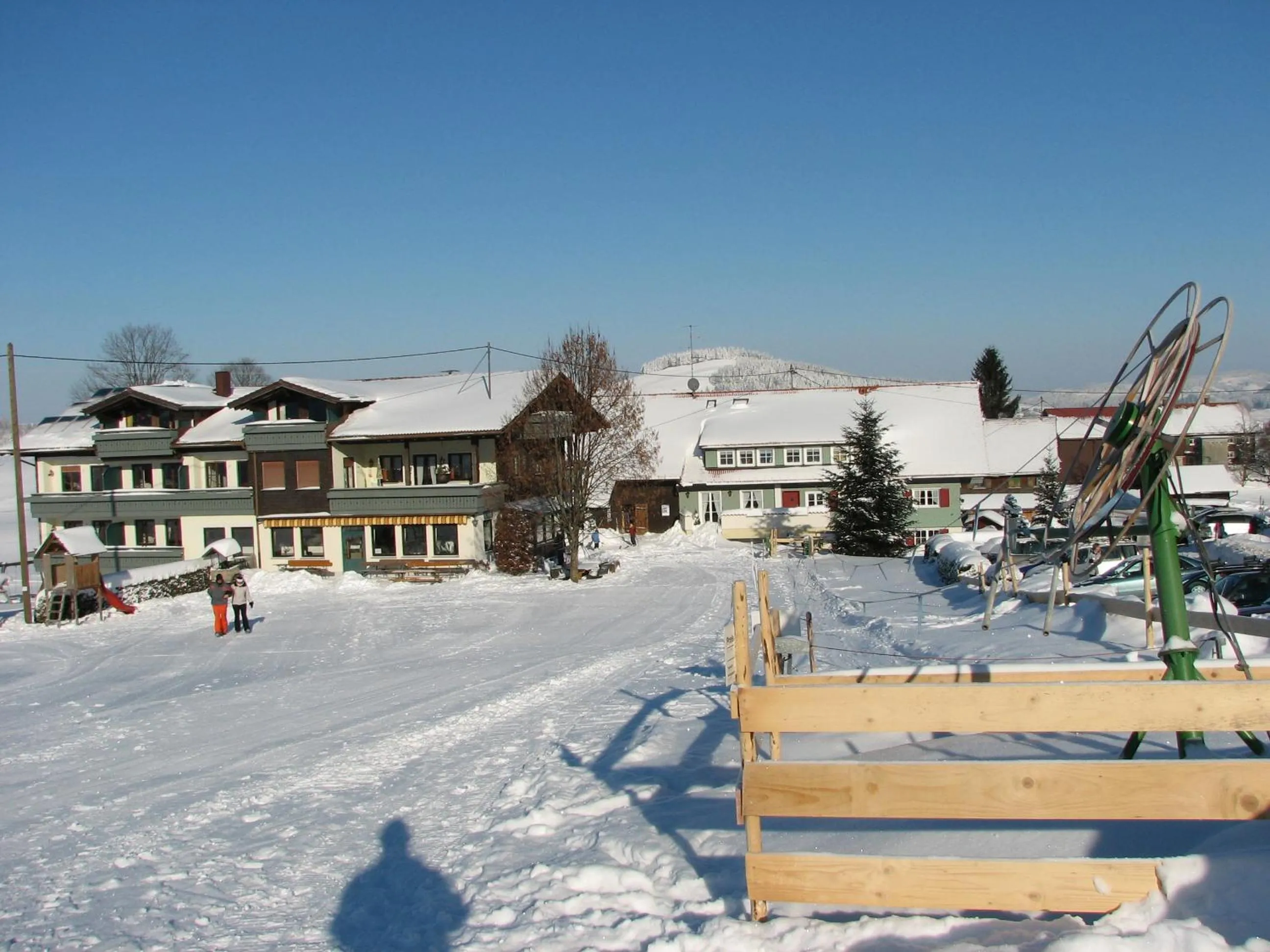 Skiing in Ferienhotel Starennest