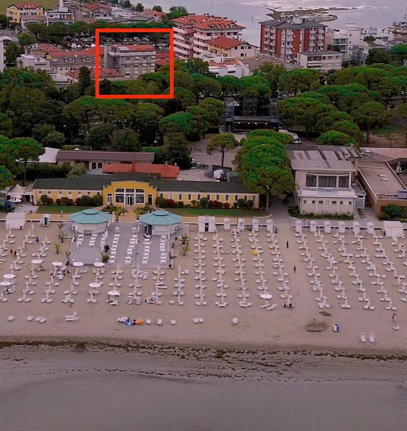 Property building in Hotel Villa Augusta