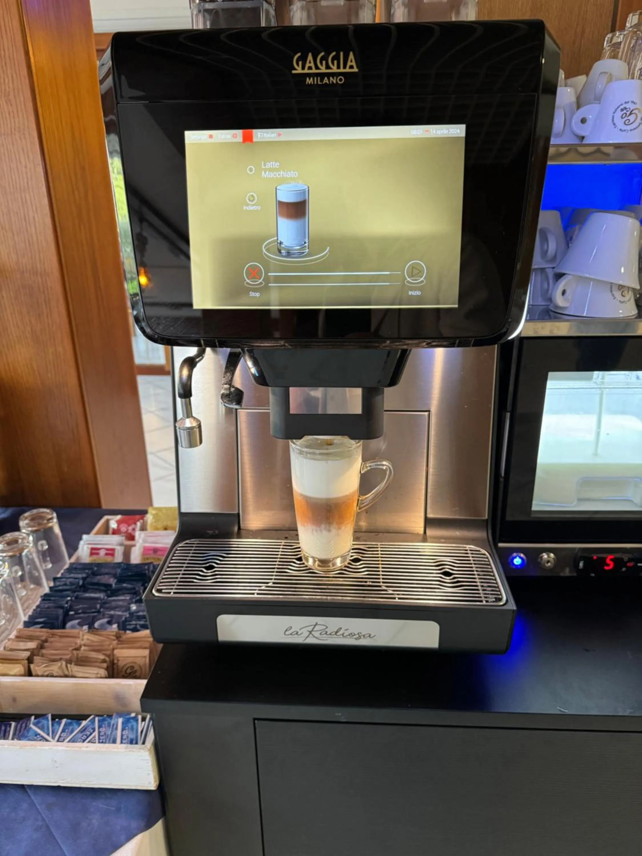 Coffee/tea facilities in Hotel Villa Augusta