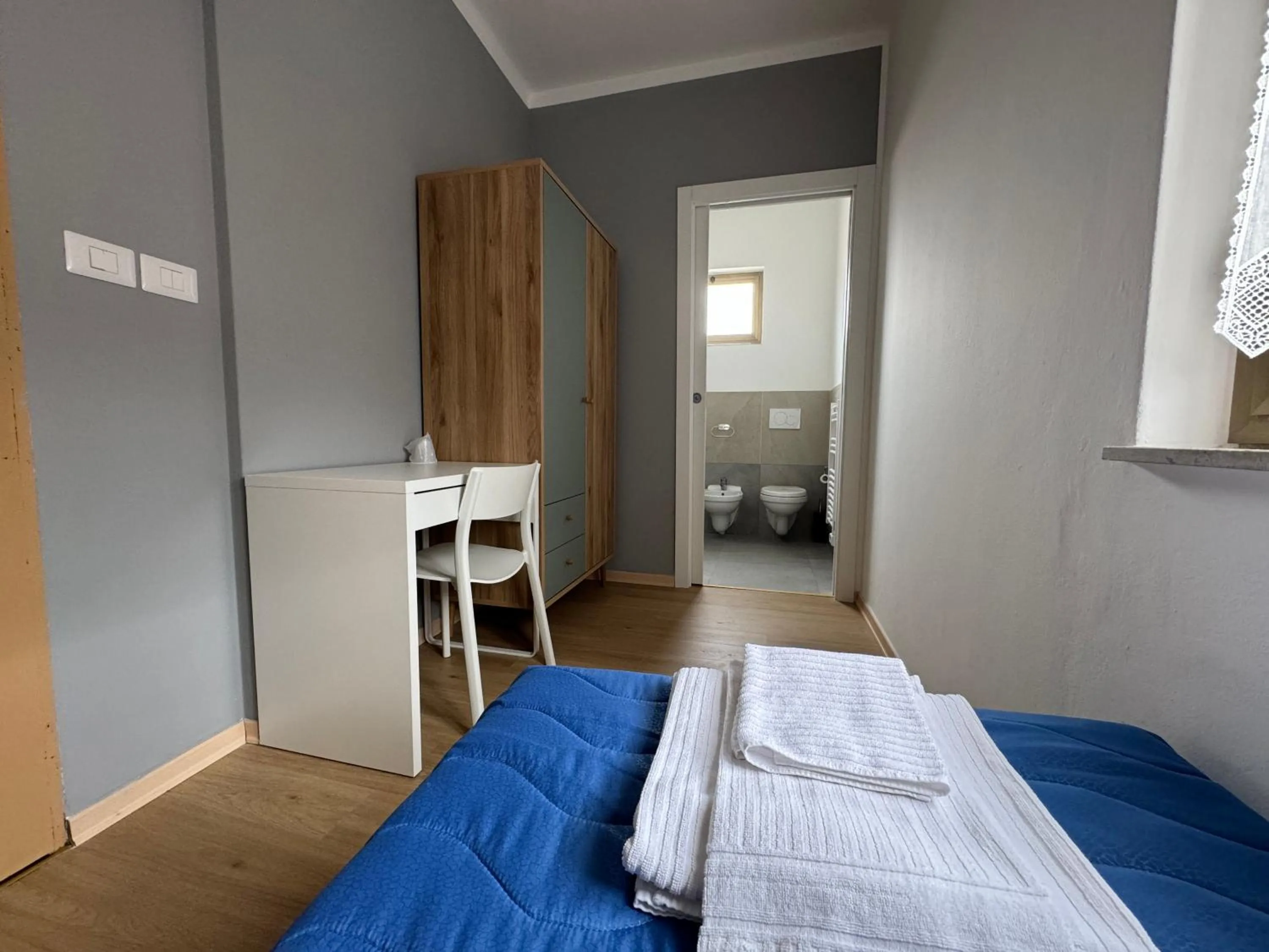 Bed in Hotel Villa Augusta