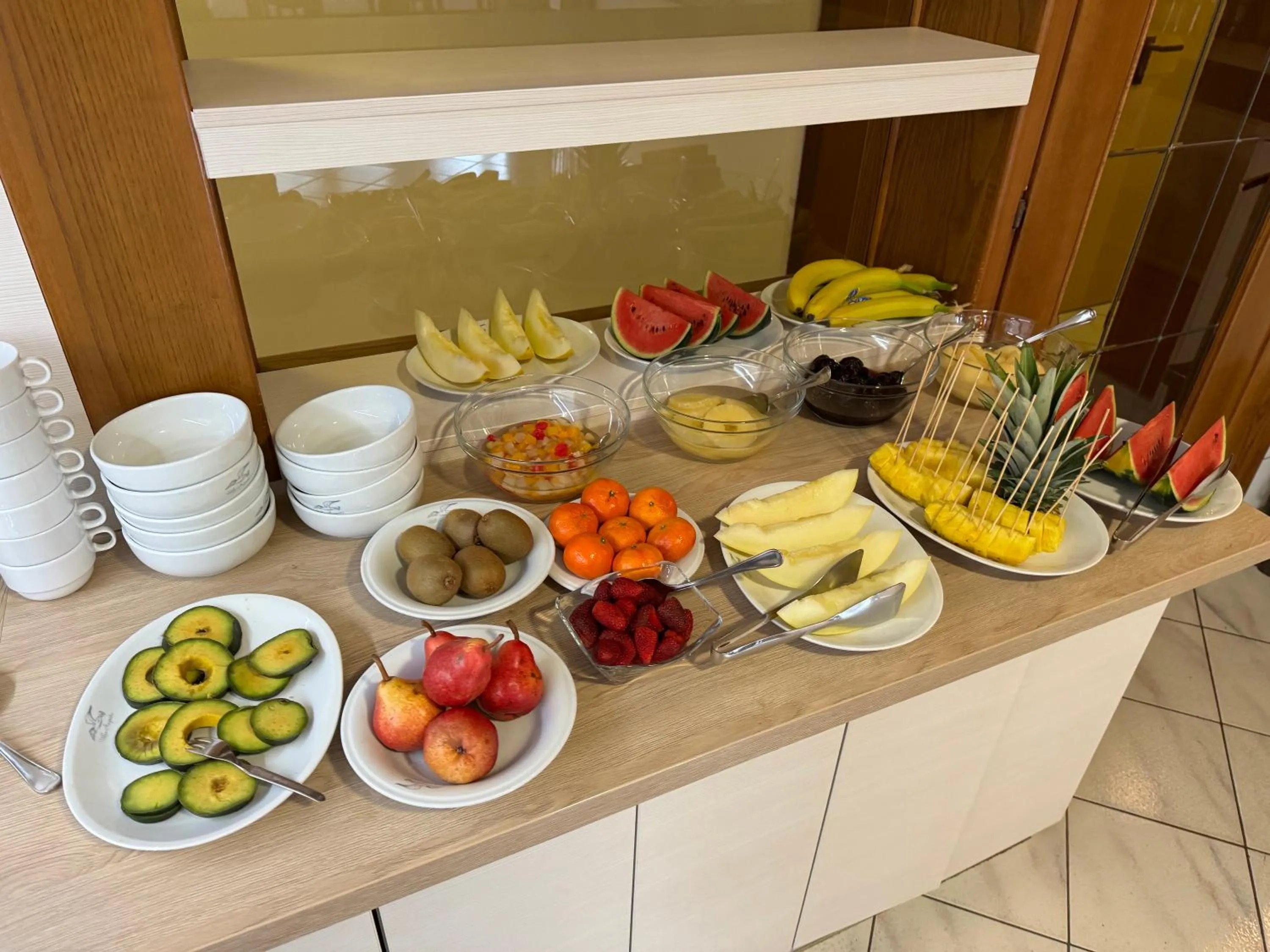 Food and drinks in Hotel Villa Augusta