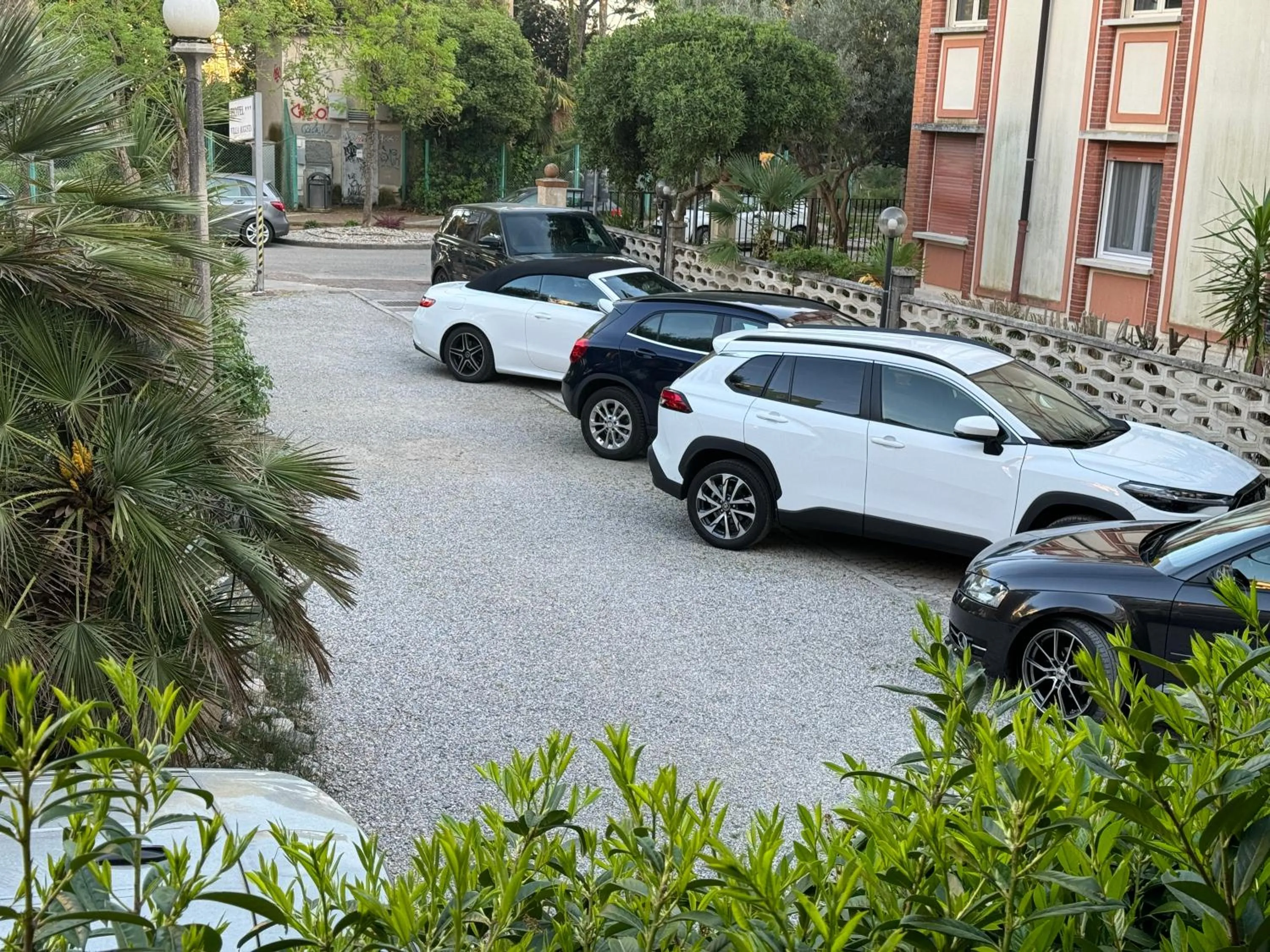 Parking in Hotel Villa Augusta