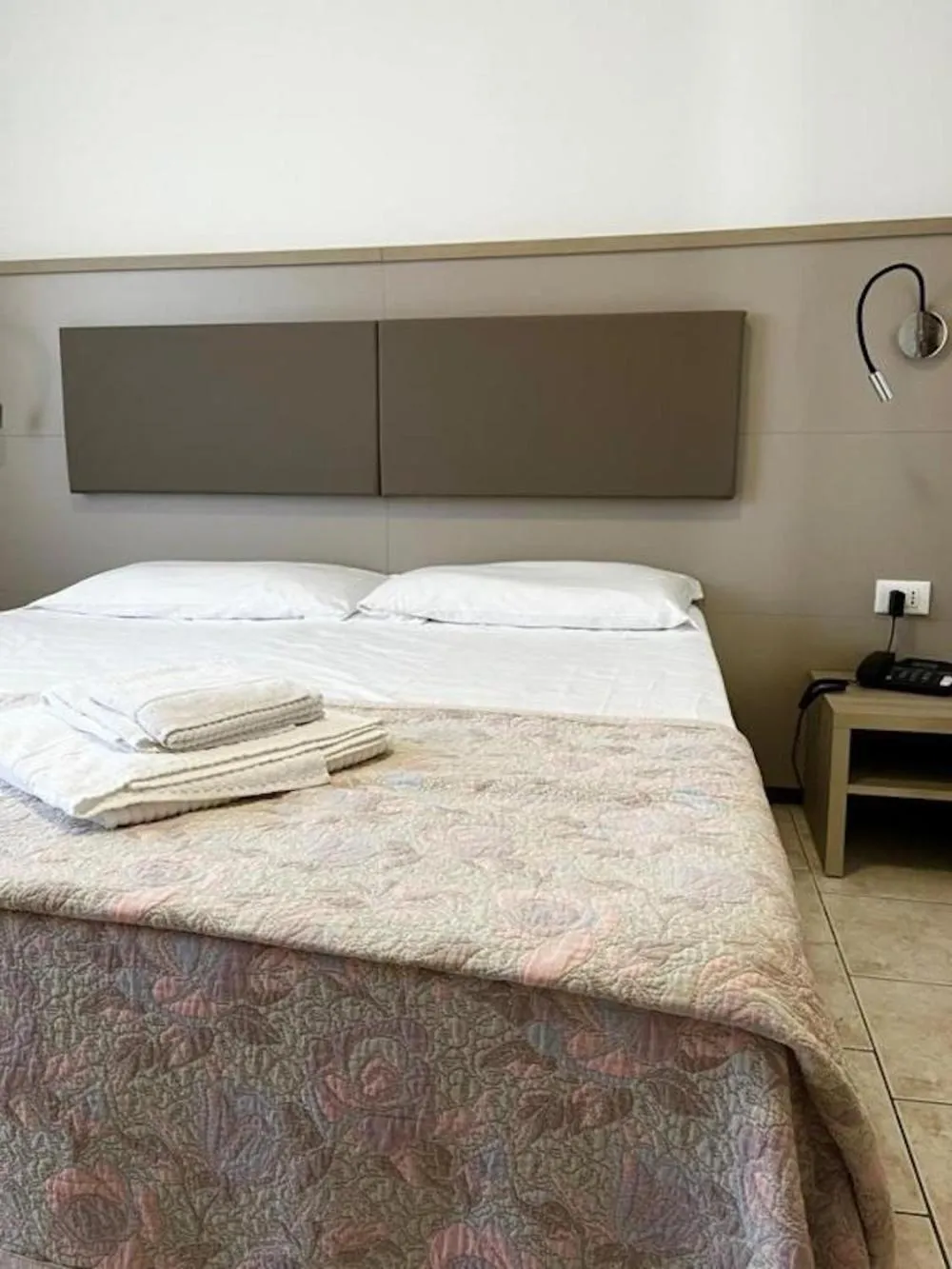 Bed in Hotel Villa Augusta