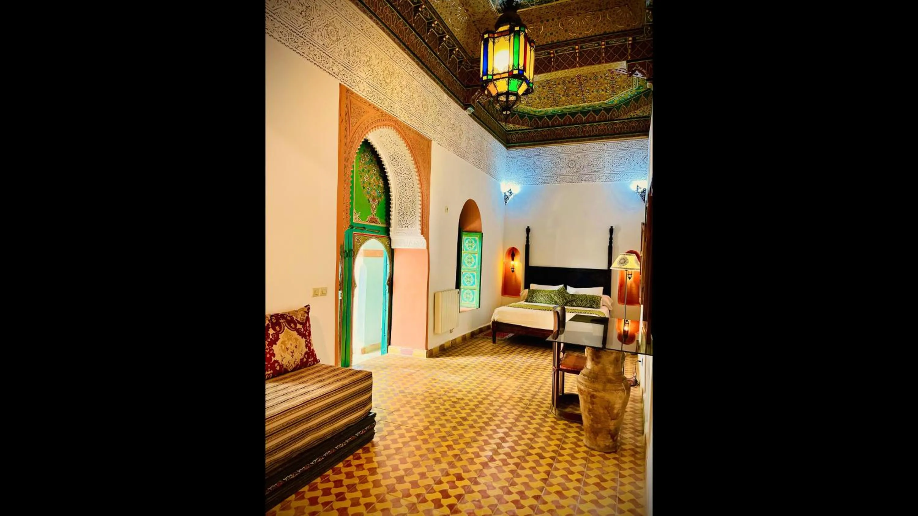 Bed in Riad le dromadaire bleu by Weekome