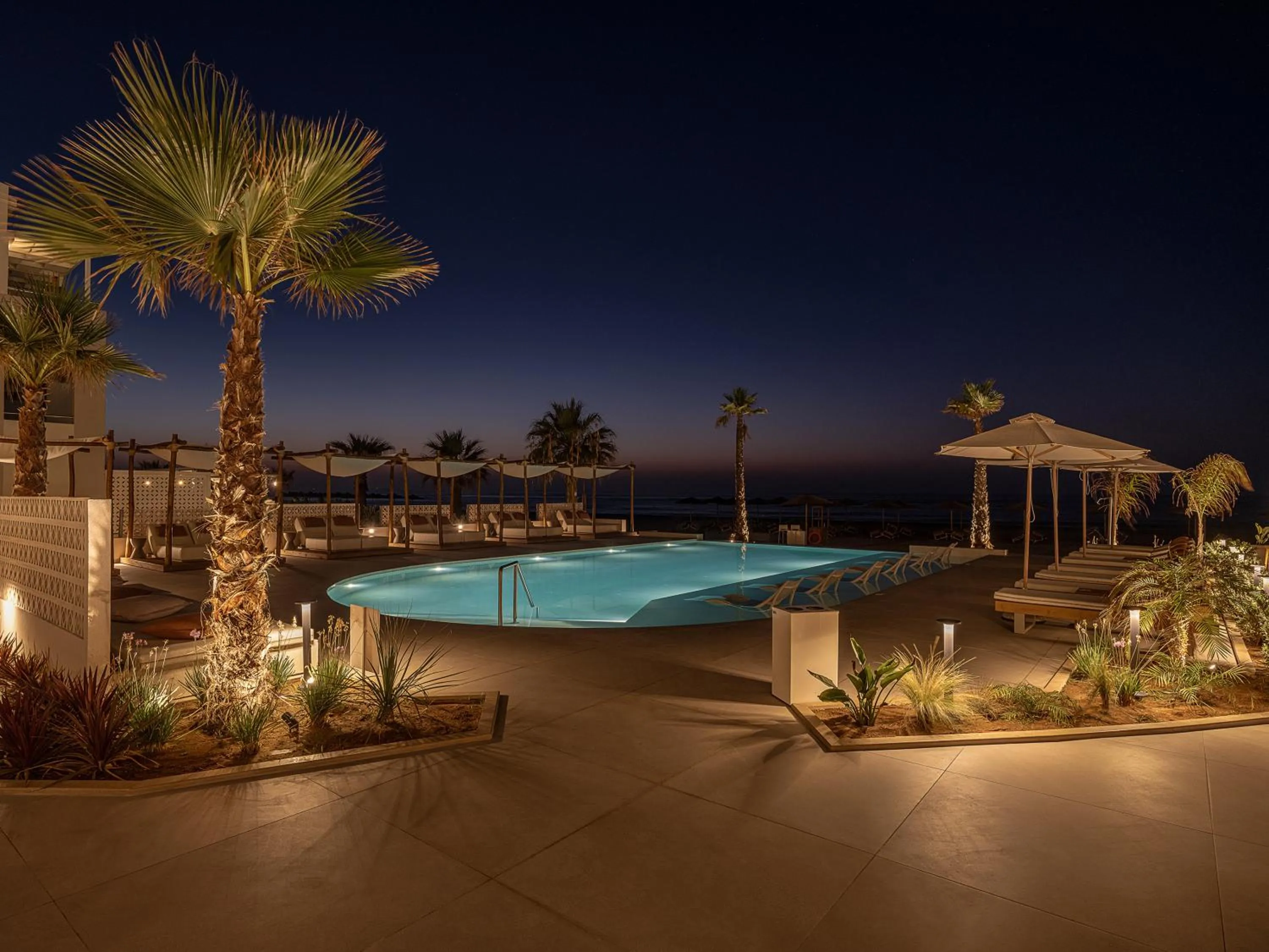 Night in Iperion Beach Hotel