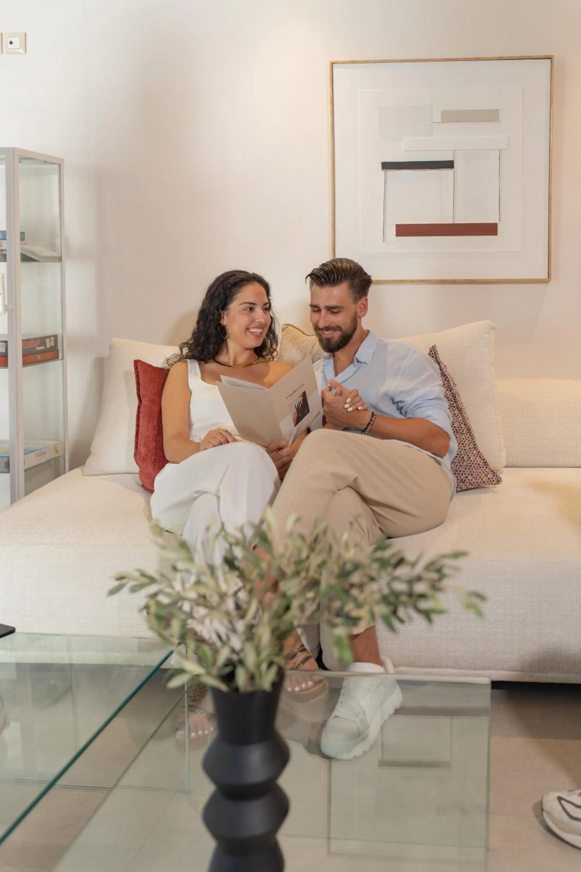 Lobby or reception, Bed in Iperion Beach Hotel