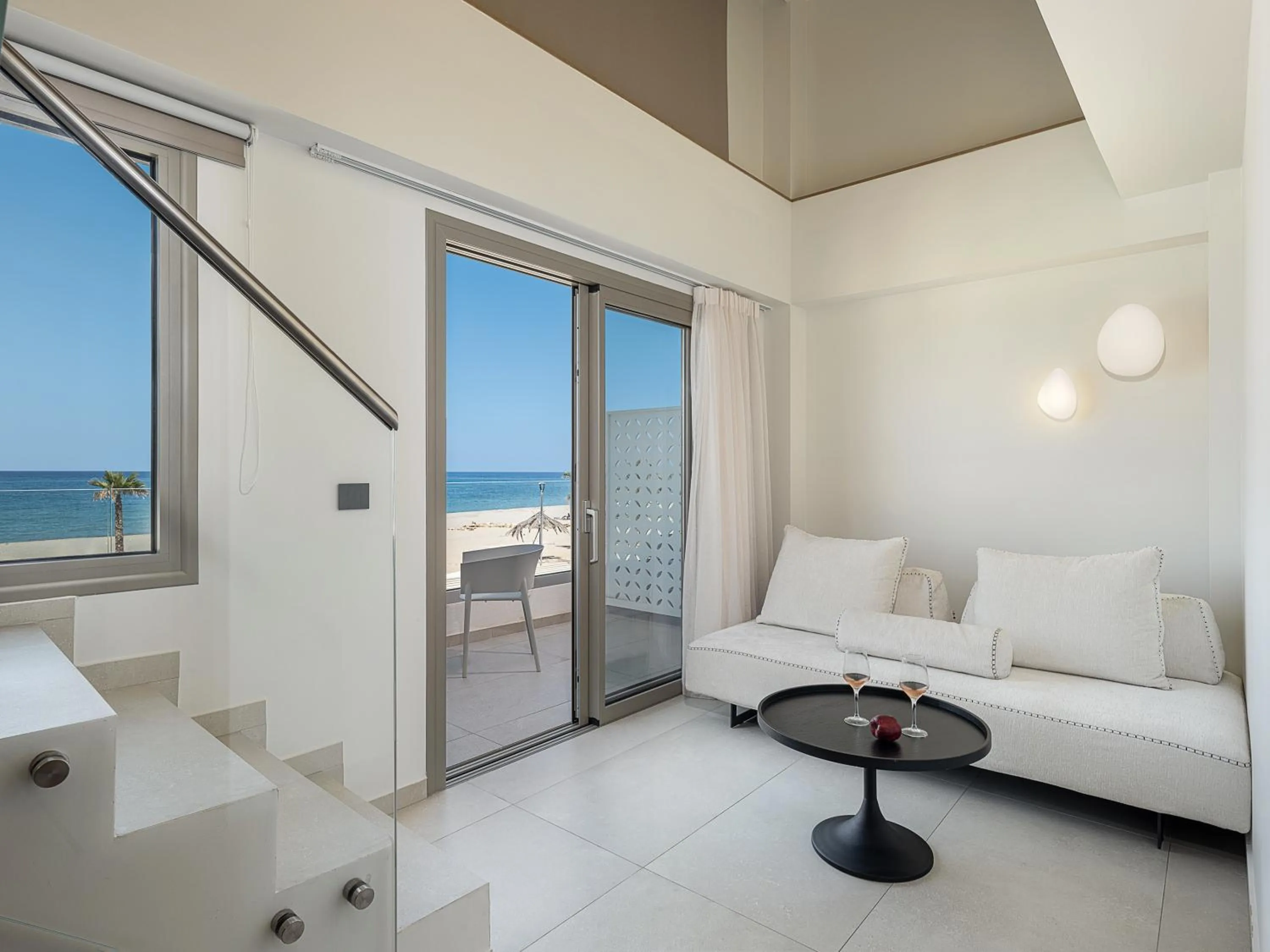 Living room in Iperion Beach Hotel