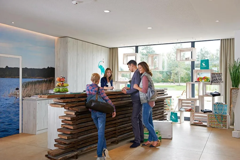 Lobby or reception in See- und Waldresort Gröbern
