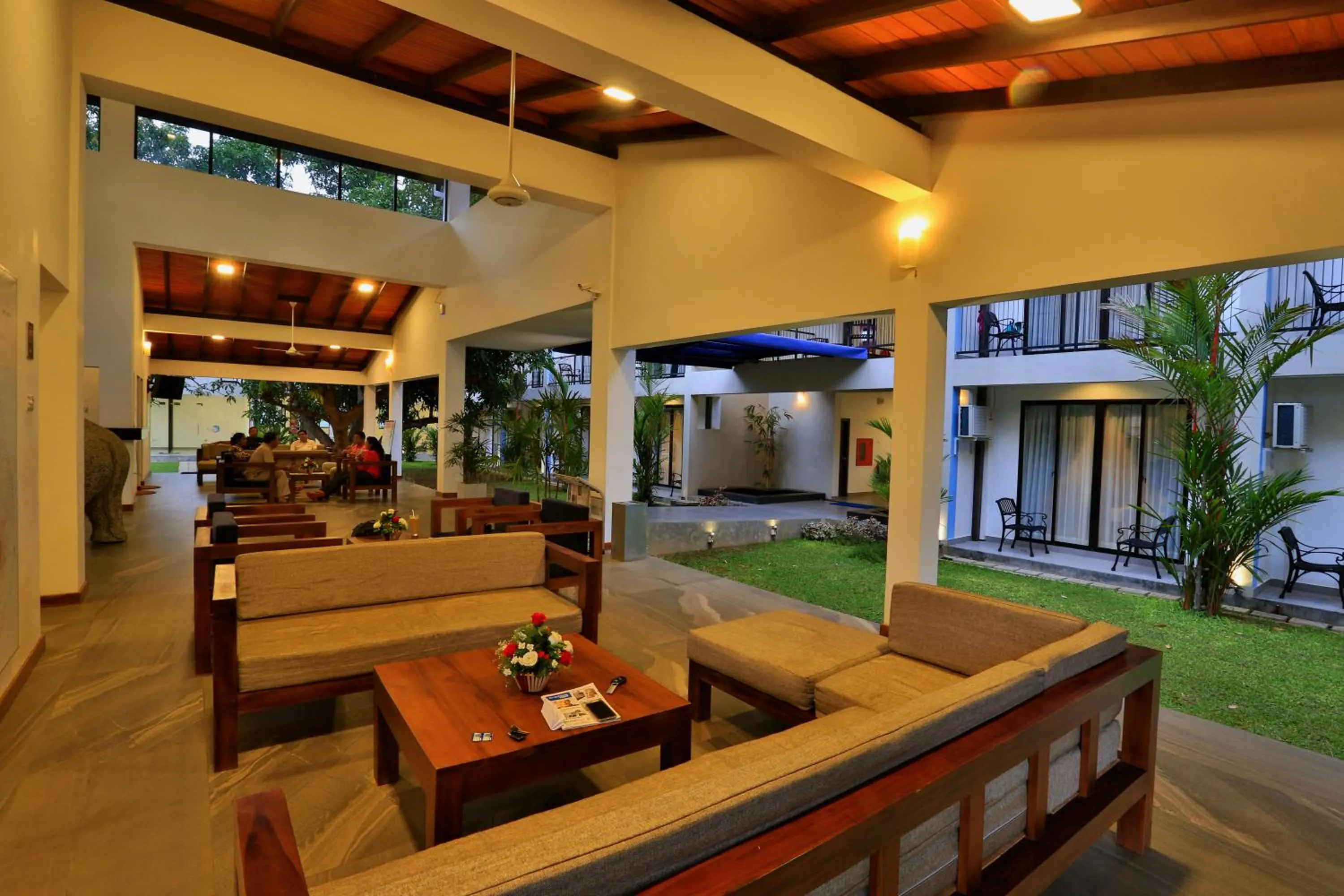 Property building in The Blue Wave Hotel