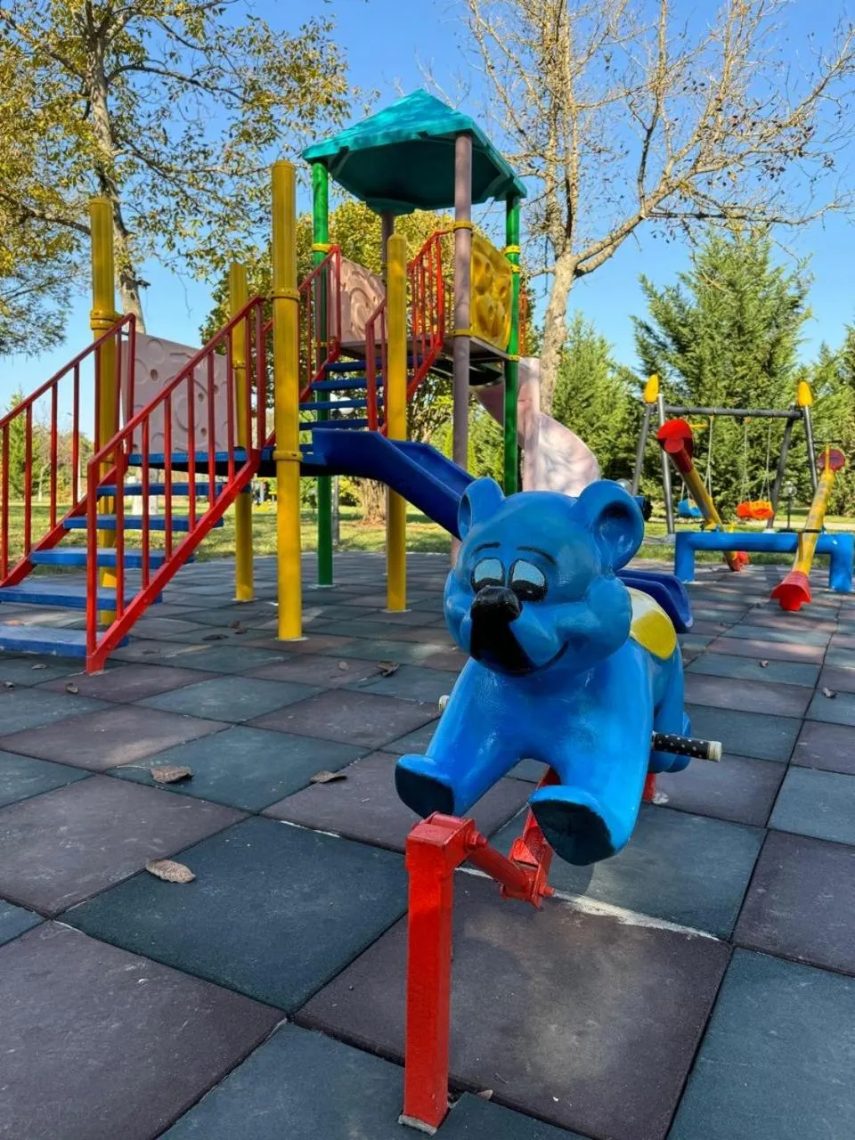 Children play ground in Gabala Yengice Thermal Resort Hotel