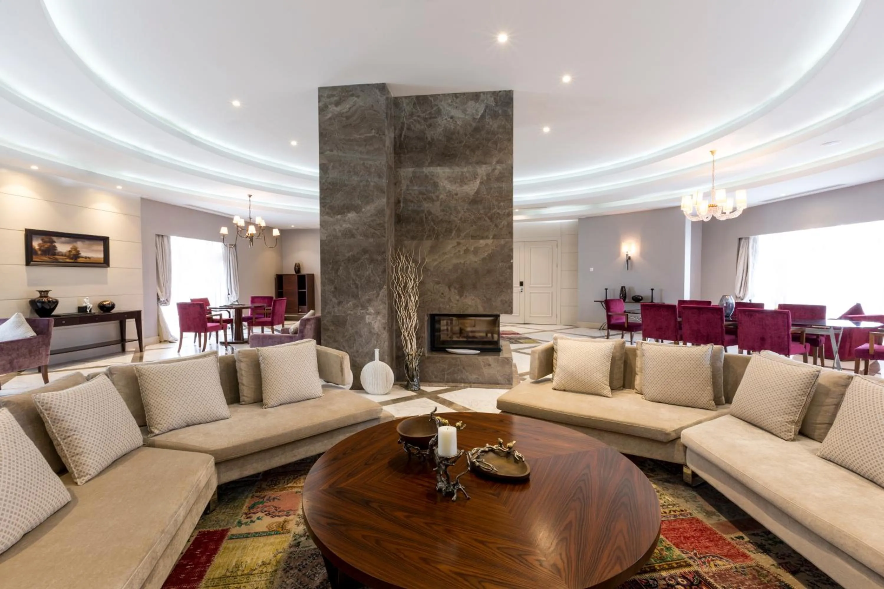 Living room in Gabala Yengice Thermal Resort Hotel