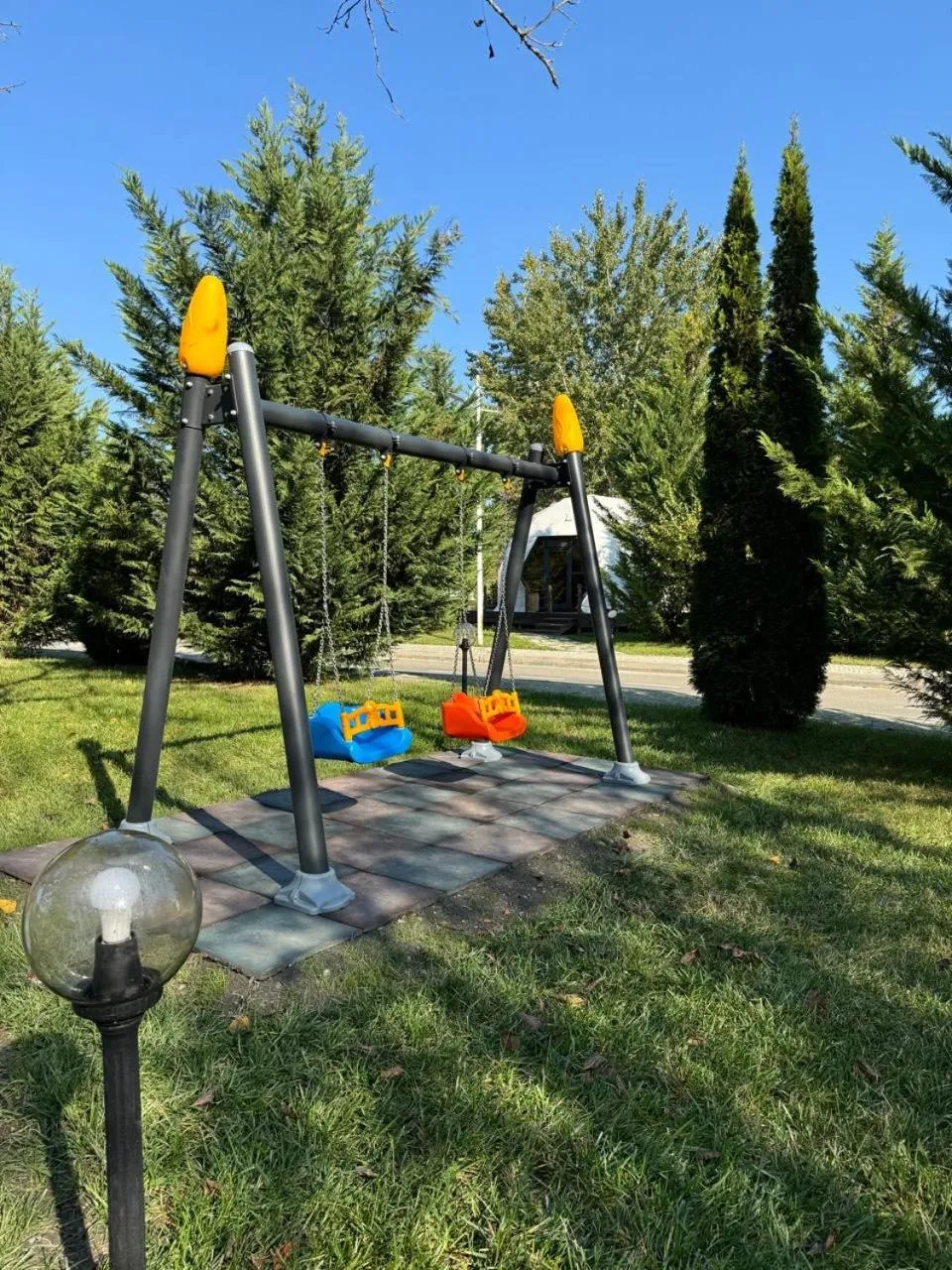 Children play ground in Gabala Yengice Thermal Resort Hotel