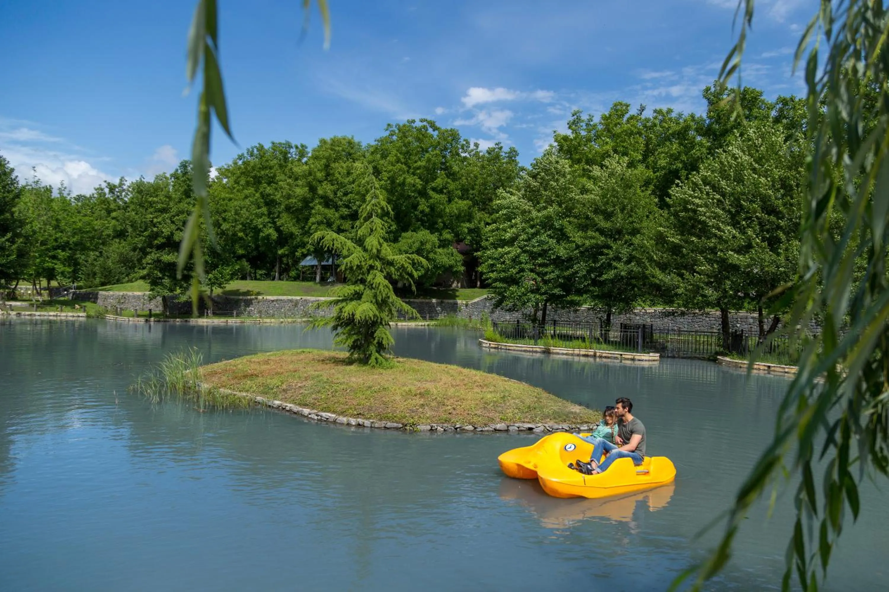 People in Gabala Yengice Thermal Resort Hotel