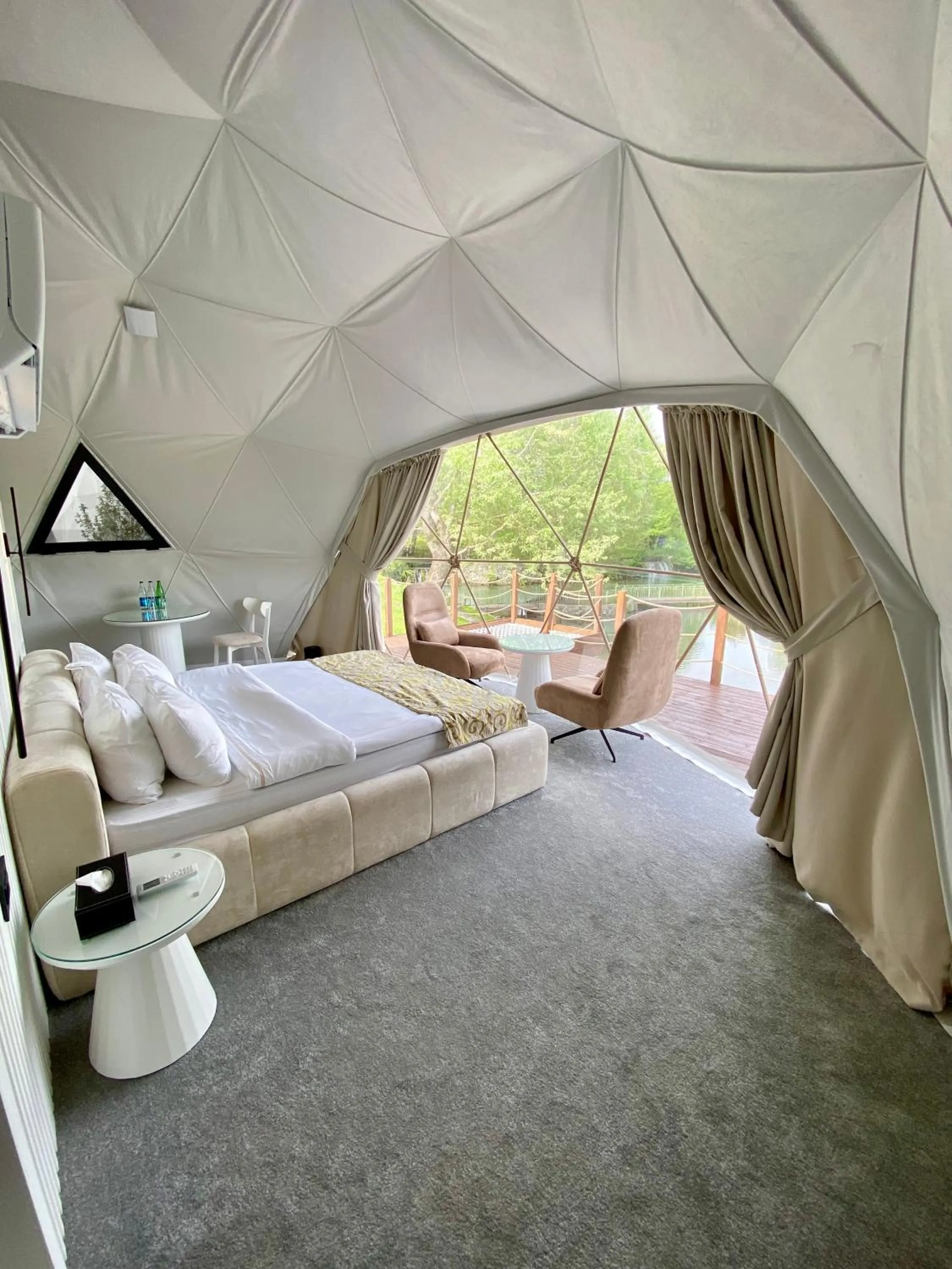 Bed in Gabala Yengice Thermal Resort Hotel