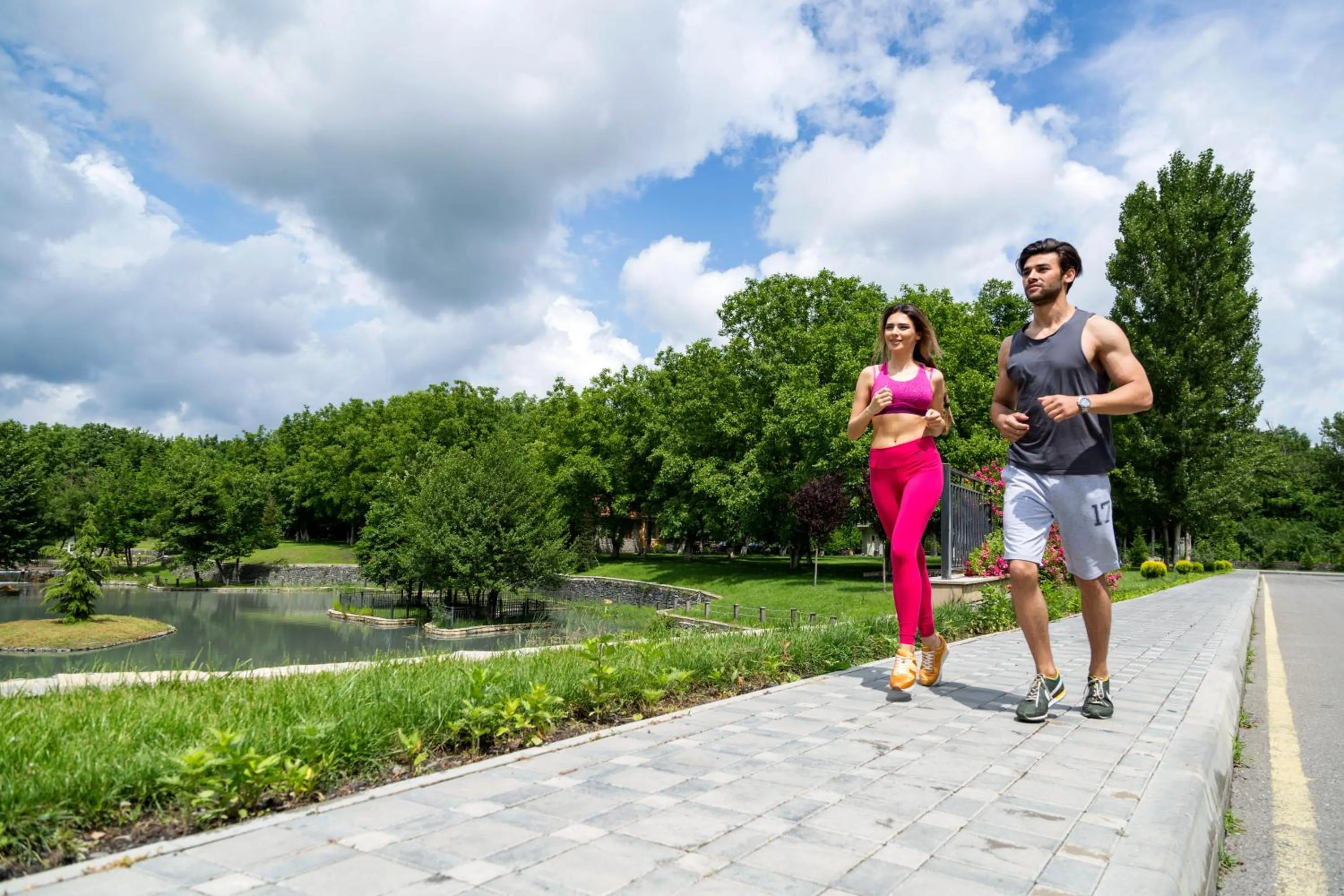 People in Gabala Yengice Thermal Resort Hotel