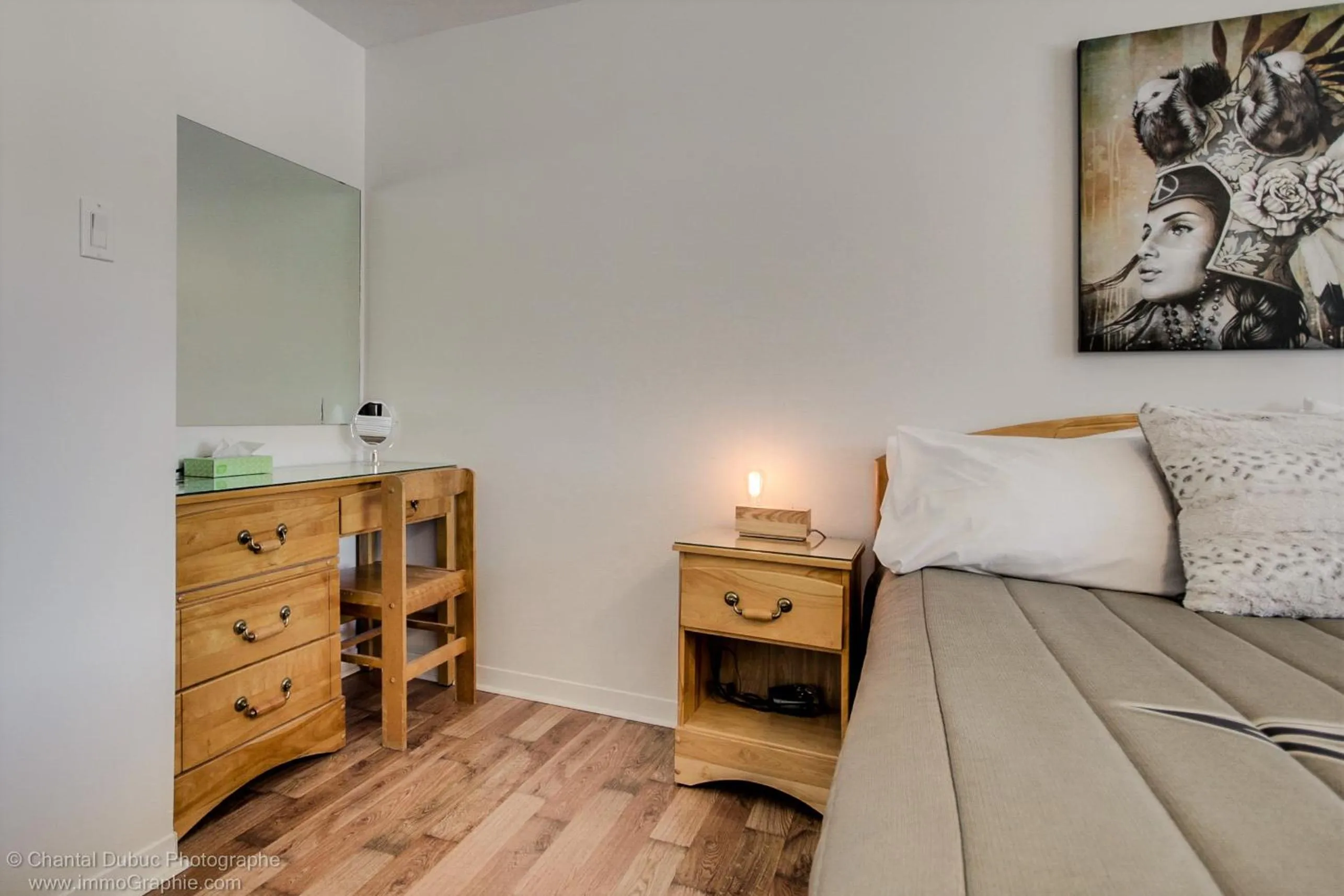 Bed in Auberge motel drakkar