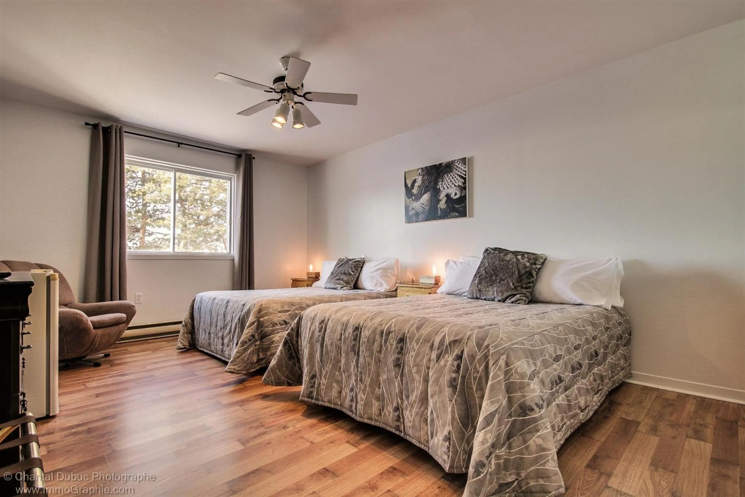 Bed in Auberge motel drakkar