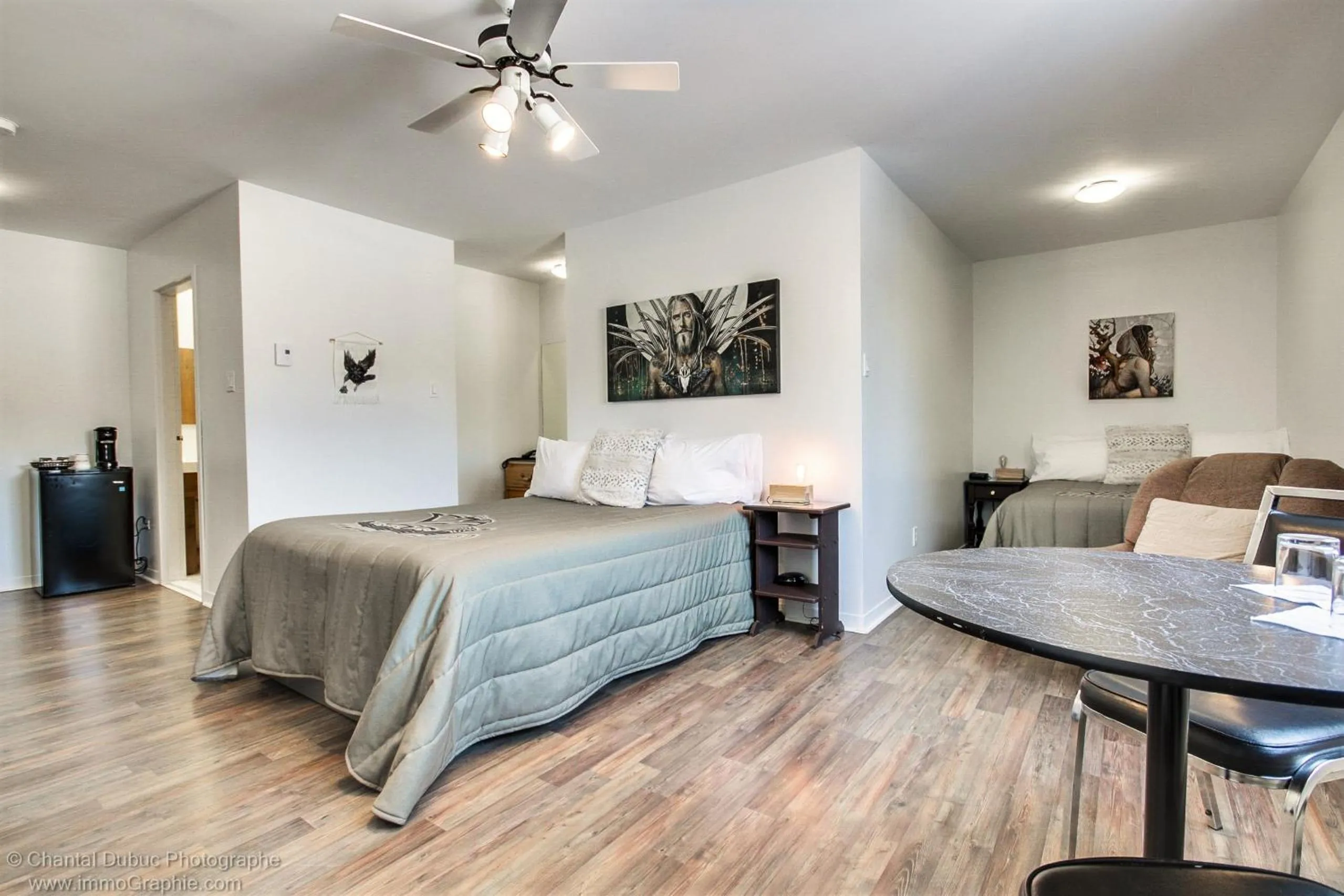 Bed in Auberge motel drakkar