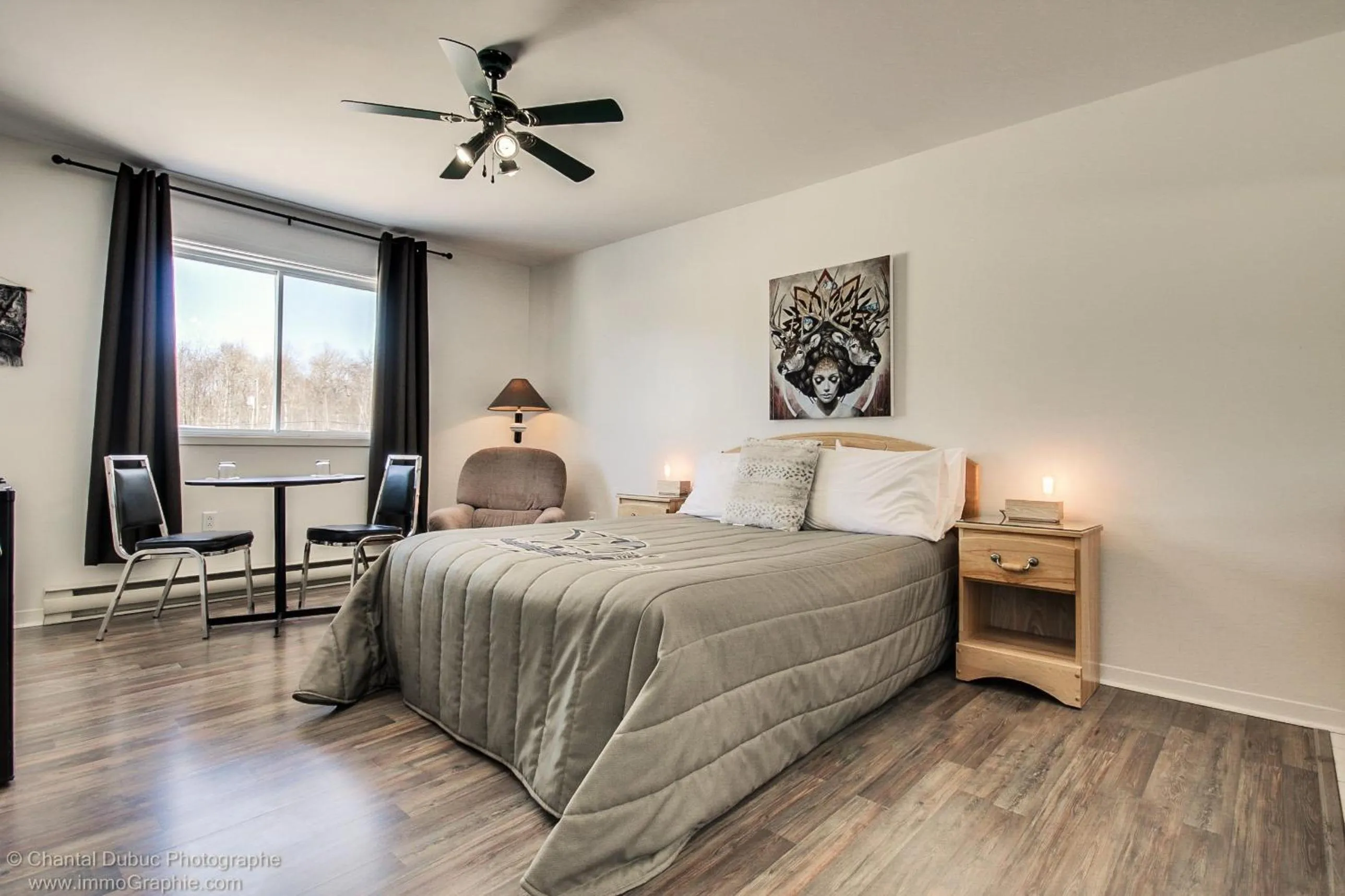 Bed in Auberge motel drakkar