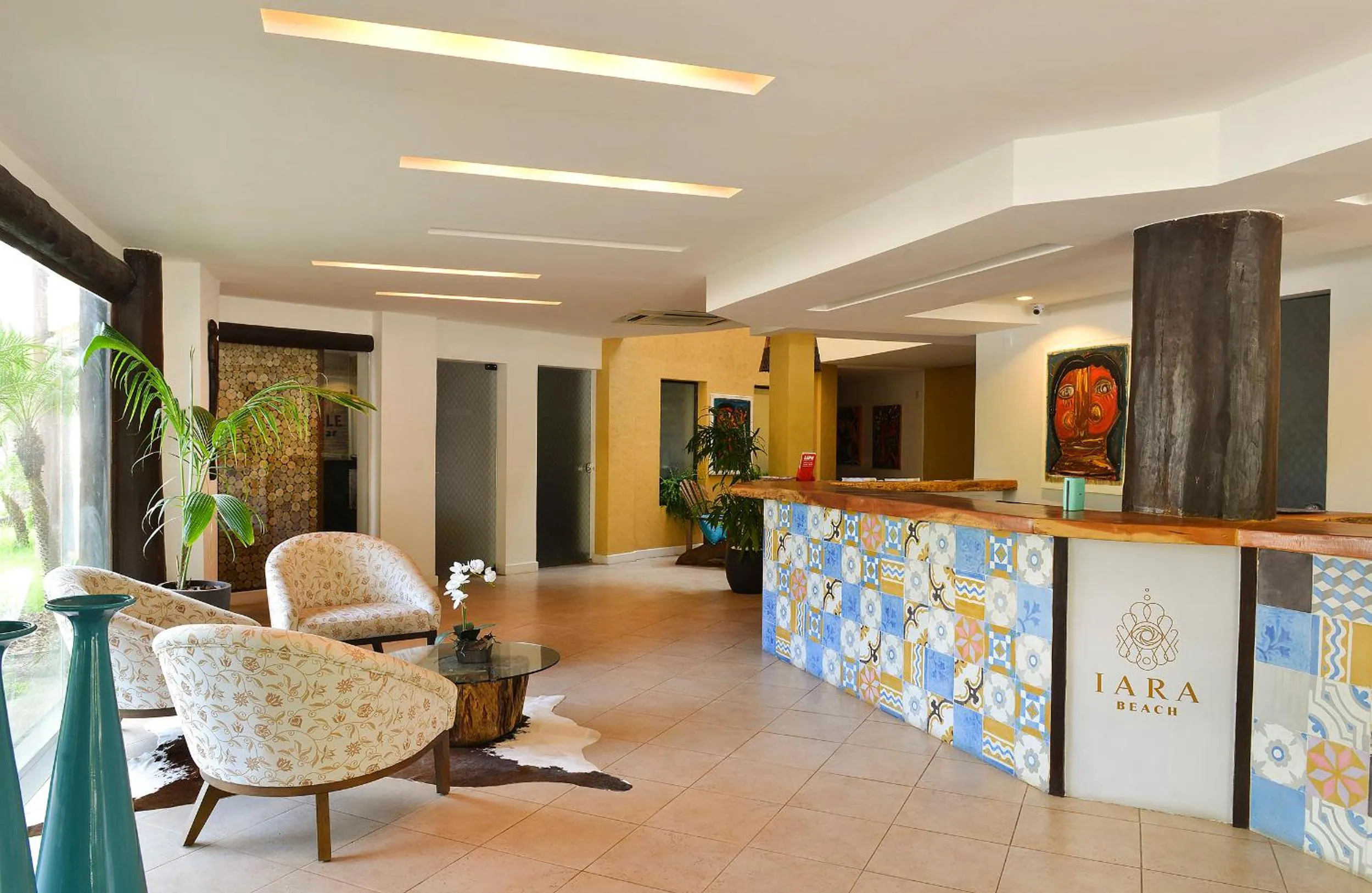Lobby or reception in Iara Beach Hotel Boutique